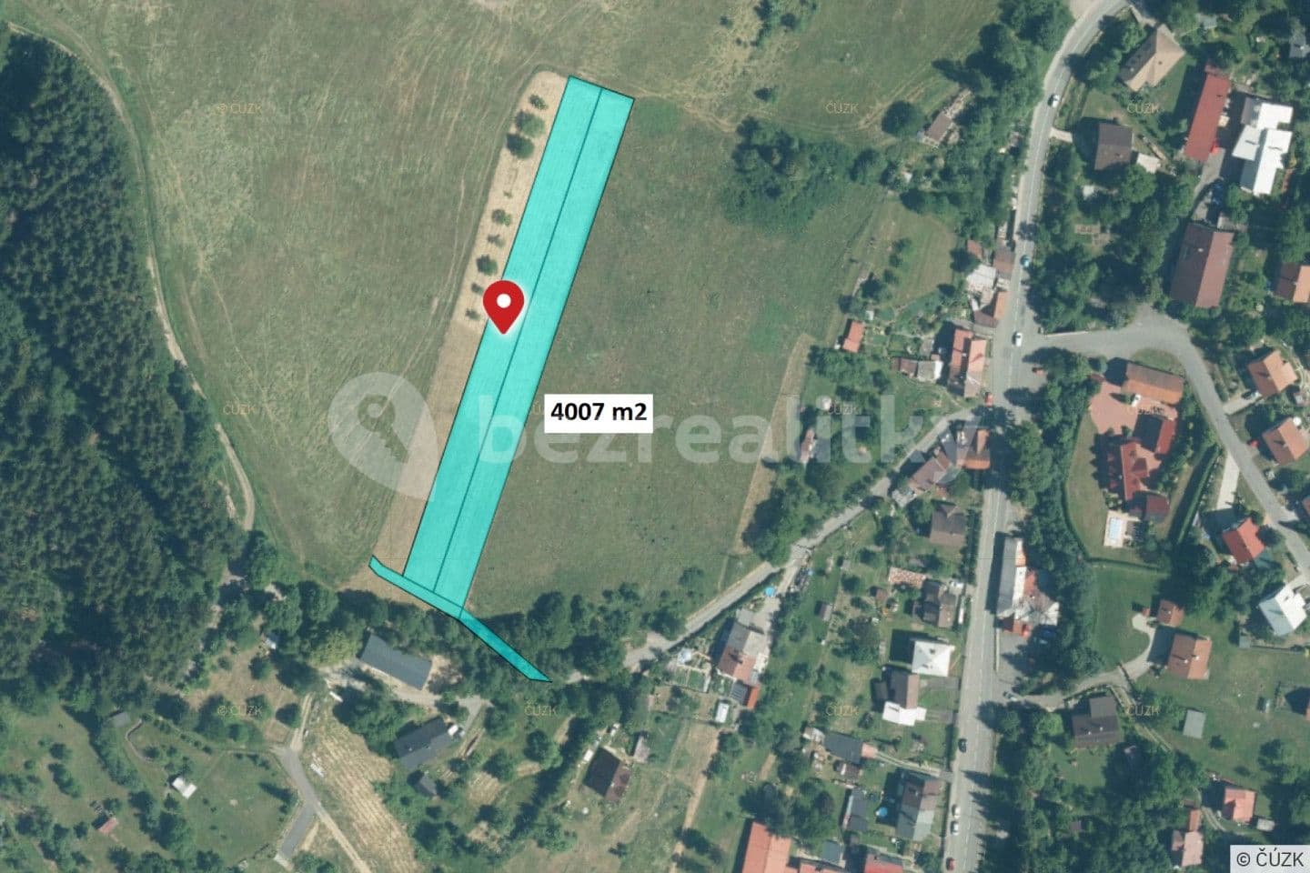 plot for sale, 4,007 m², Vsetín, Zlínský Region