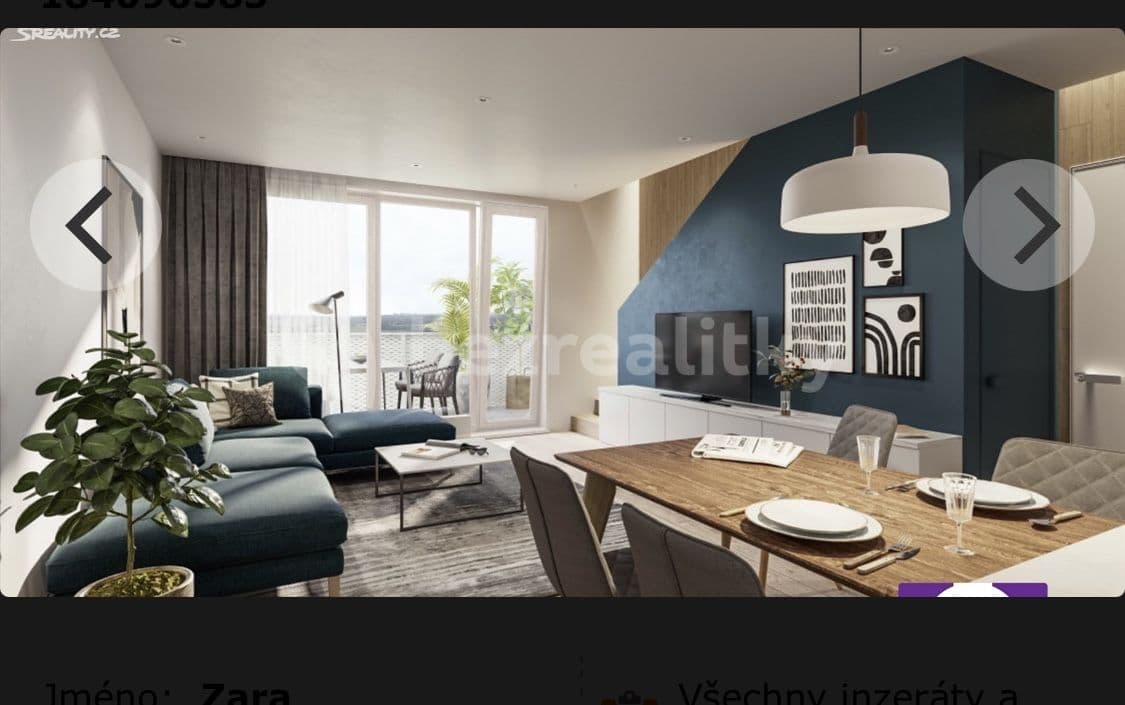 2 bedroom with open-plan kitchen flat for sale, 97 m², Vinohradská, Prague, Prague