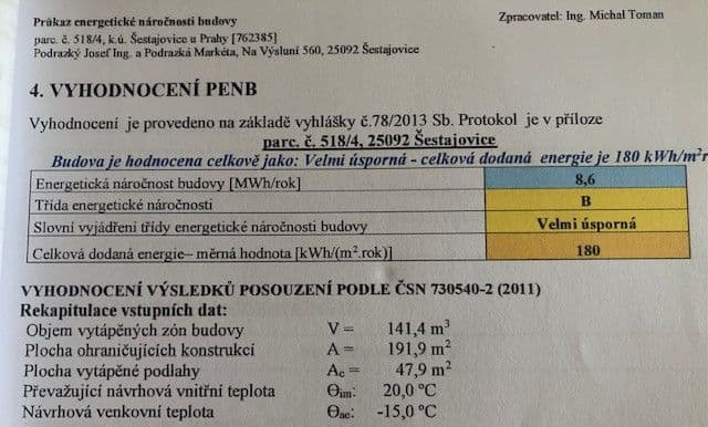 flat to rent, 48 m², V Cestách, Šestajovice, Středočeský Region