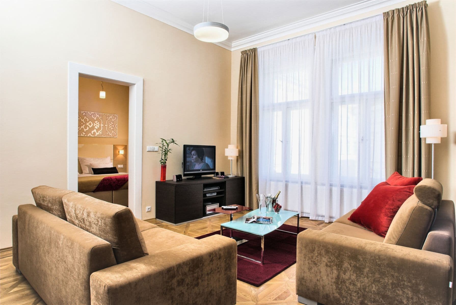 flat to rent, 90 m², Karoliny Světlé, Prague, Prague