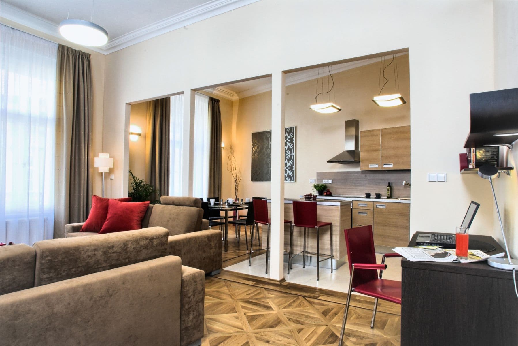 flat to rent, 90 m², Karoliny Světlé, Prague, Prague