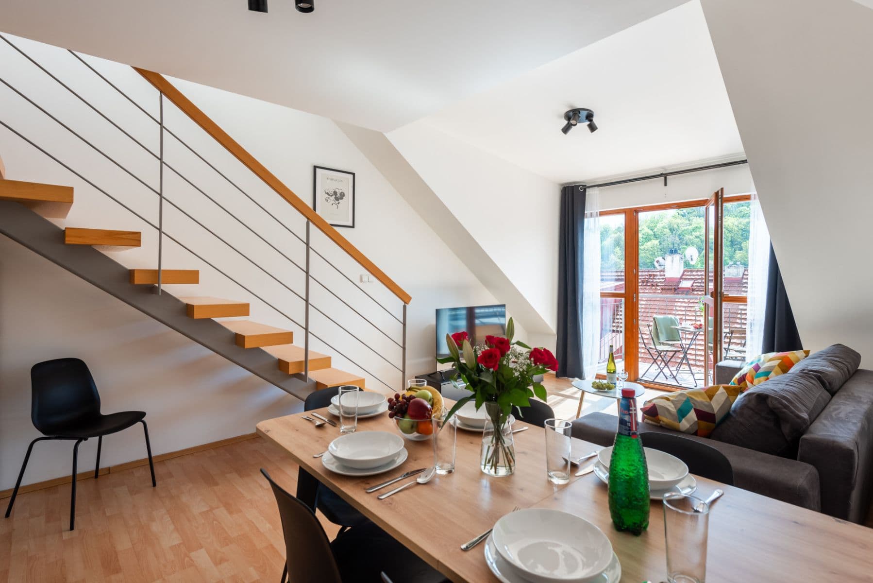 flat to rent, 90 m², Grafická, Prague, Prague