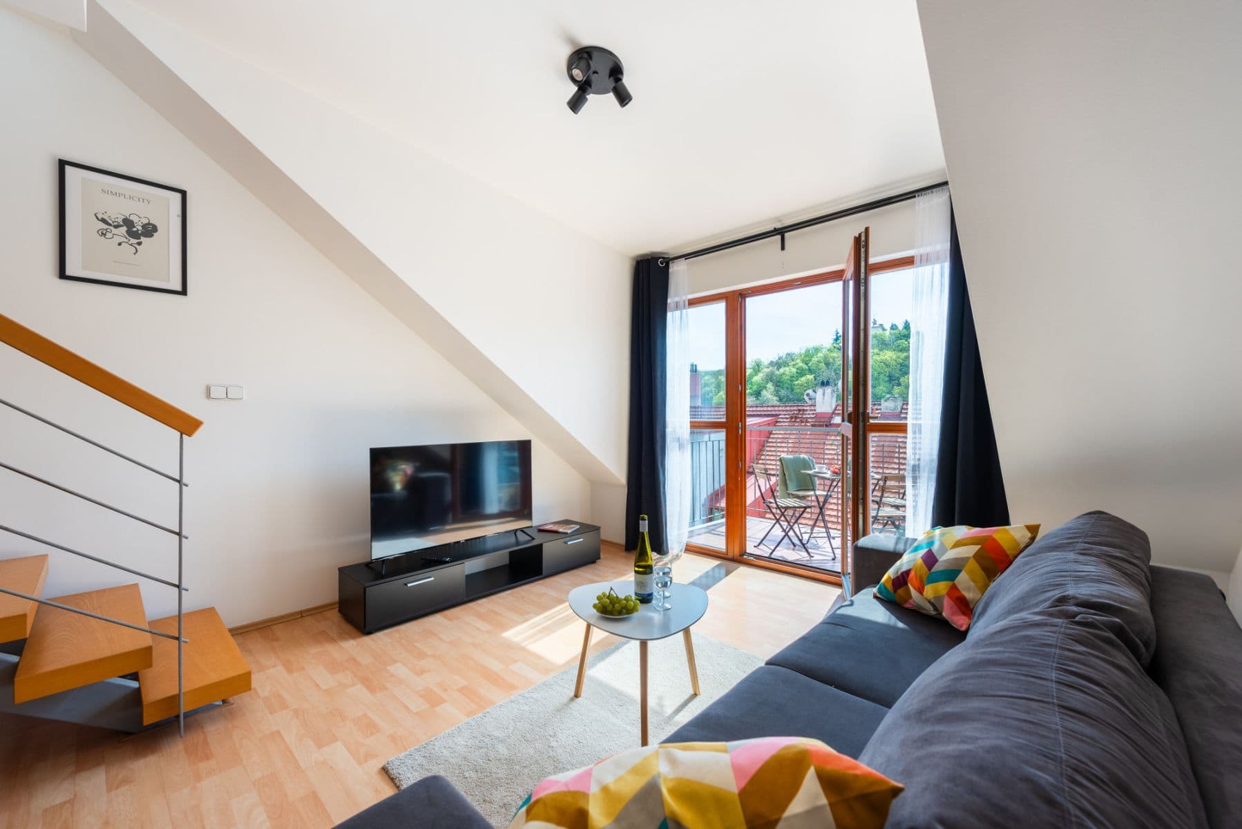 flat to rent, 90 m², Grafická, Prague, Prague