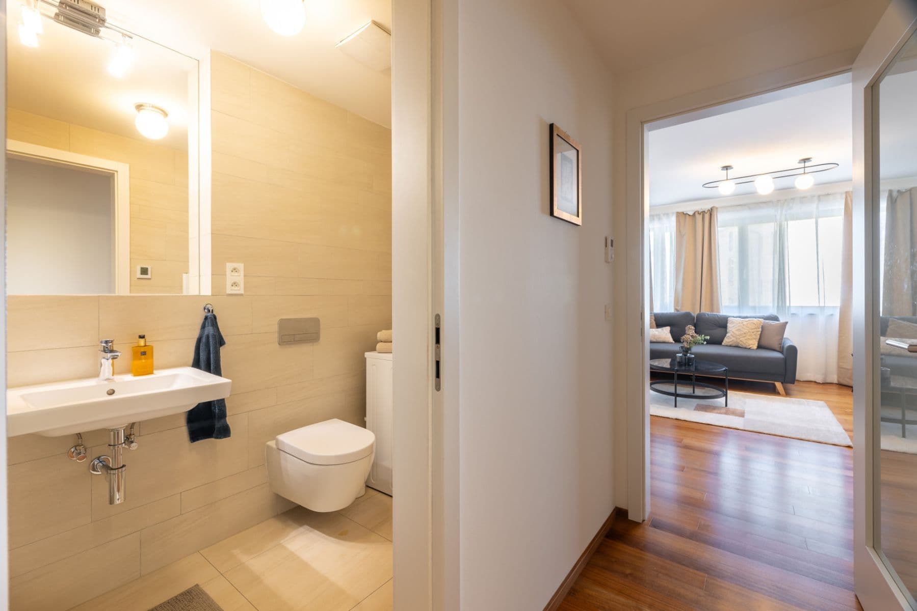 flat to rent, 40 m², U Michelského mlýna, Prague, Prague