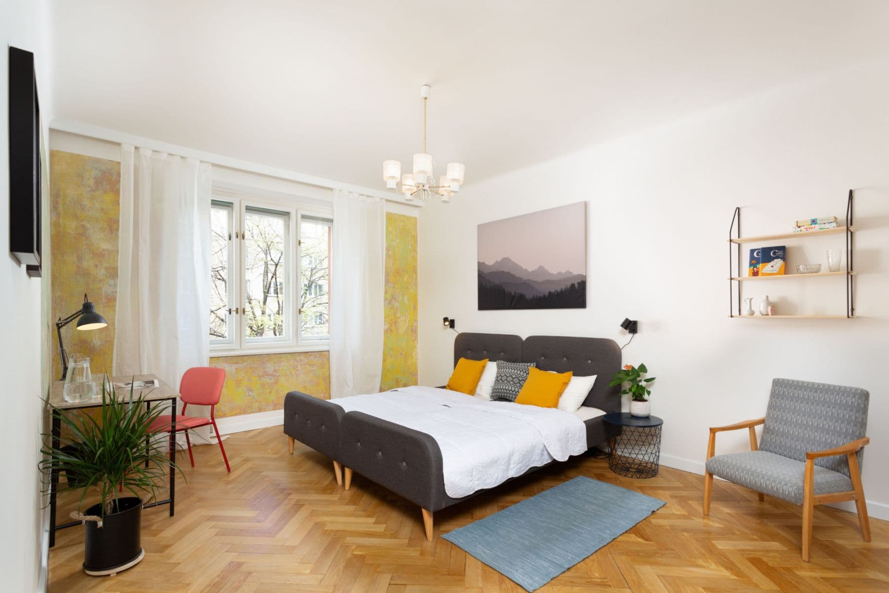 flat to rent, 100 m², Jugoslávských partyzánů, Prague, Prague