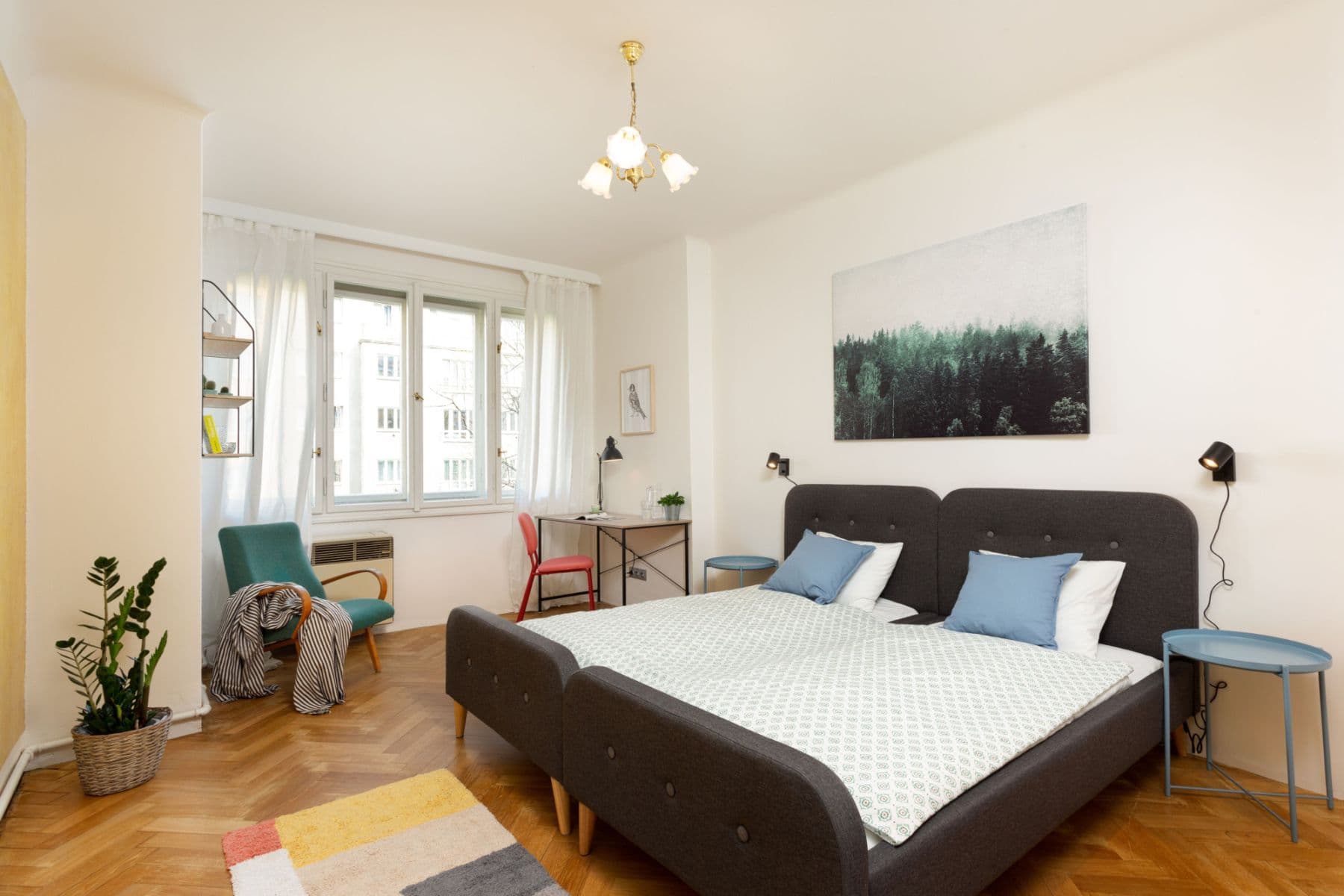 flat to rent, 100 m², Jugoslávských partyzánů, Prague, Prague