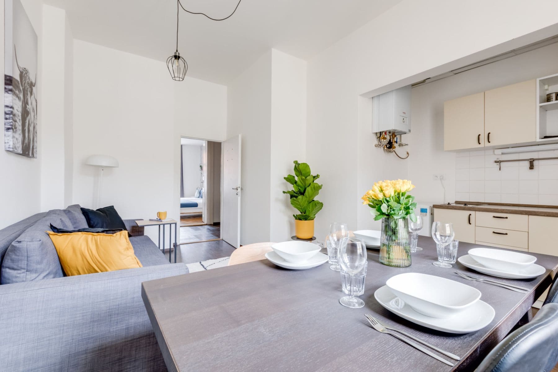 flat to rent, 55 m², Lublaňská, Prague, Prague