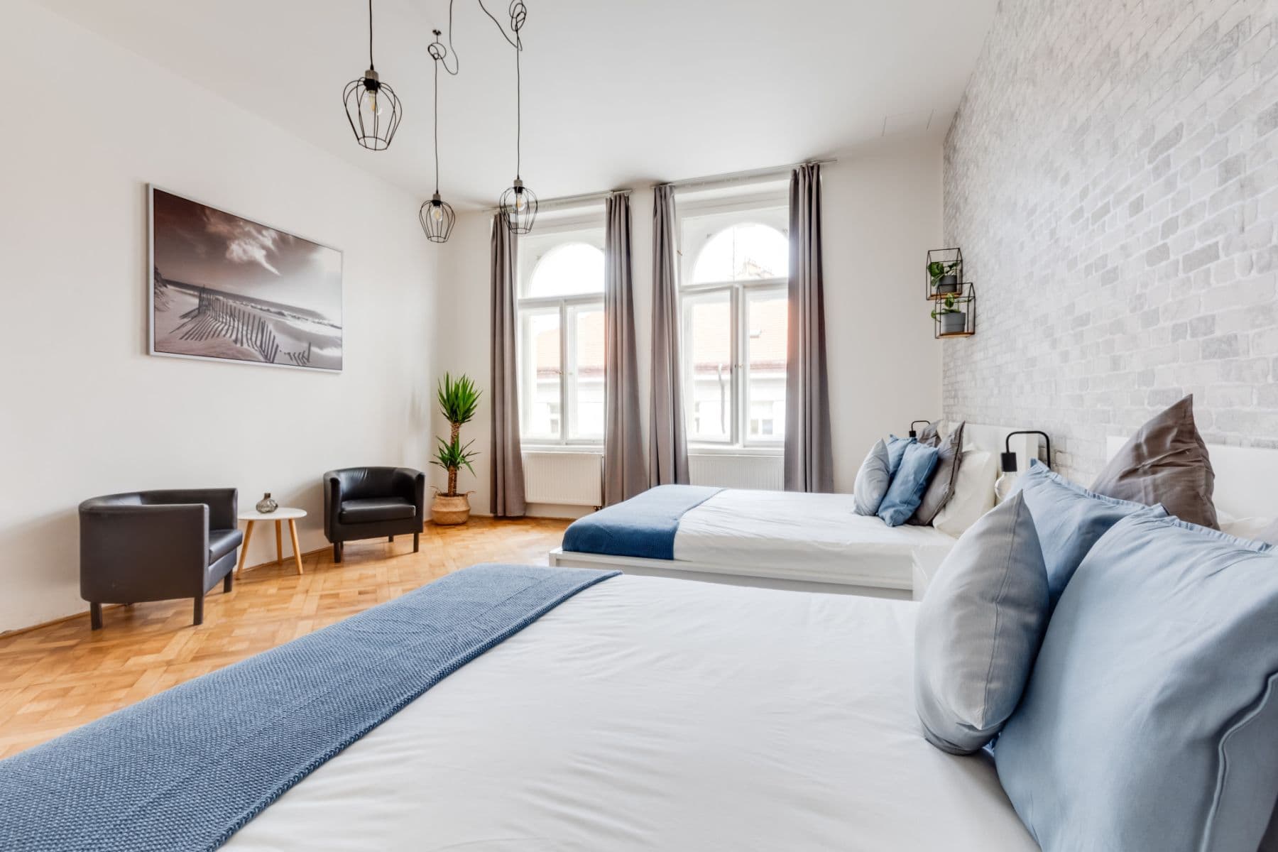 flat to rent, 55 m², Lublaňská, Prague, Prague
