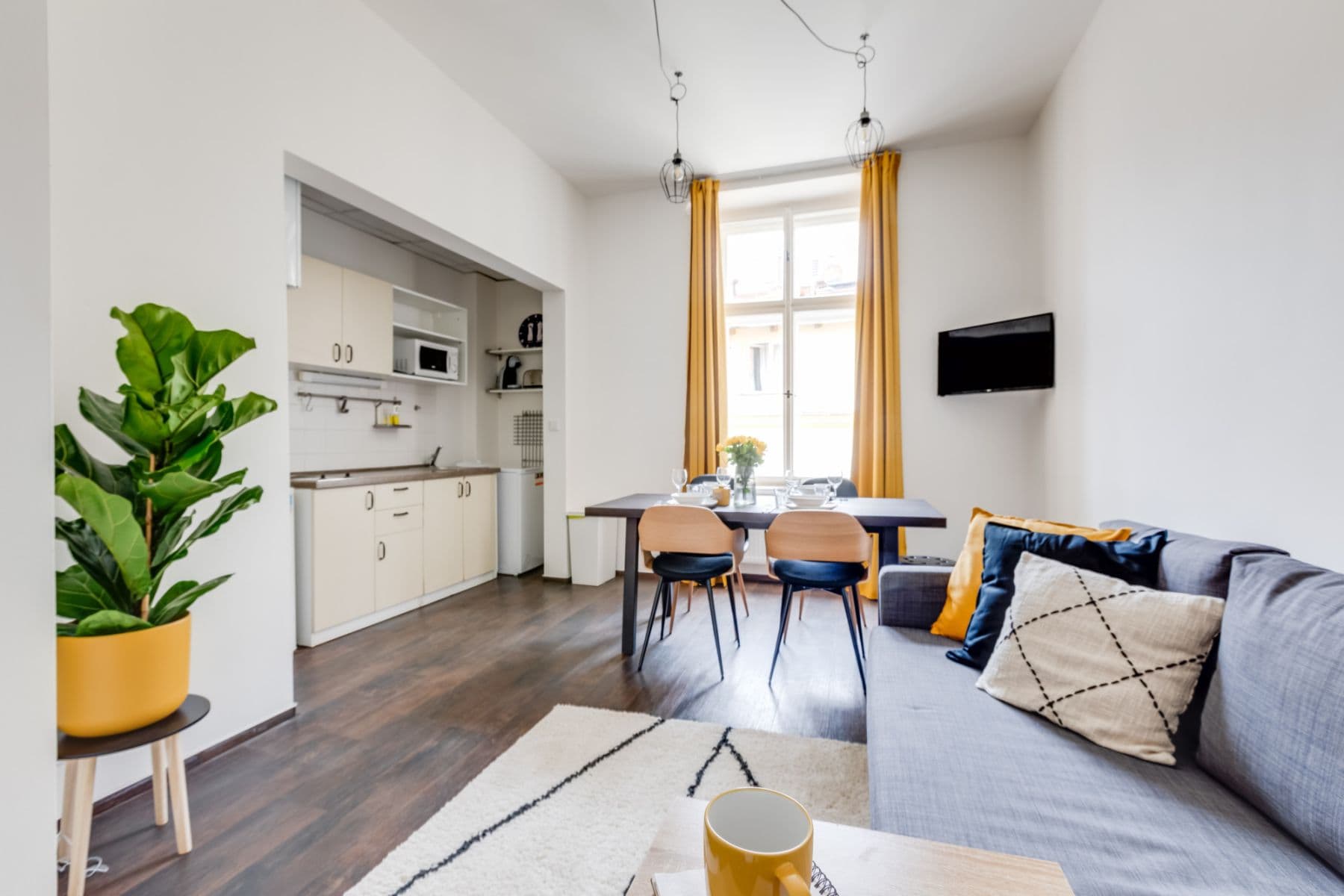 flat to rent, 55 m², Lublaňská, Prague, Prague