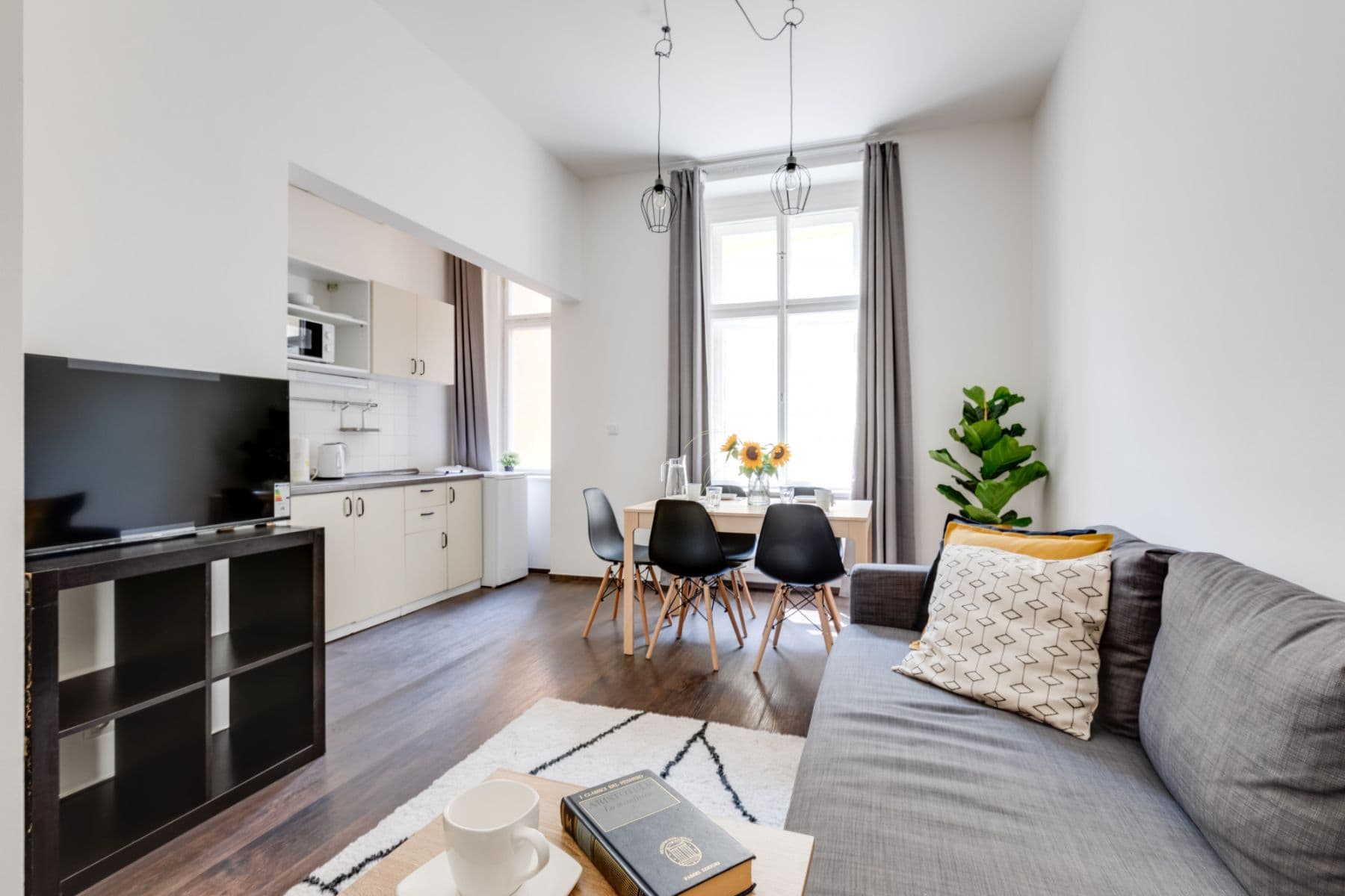 flat to rent, 55 m², Lublaňská, Prague, Prague