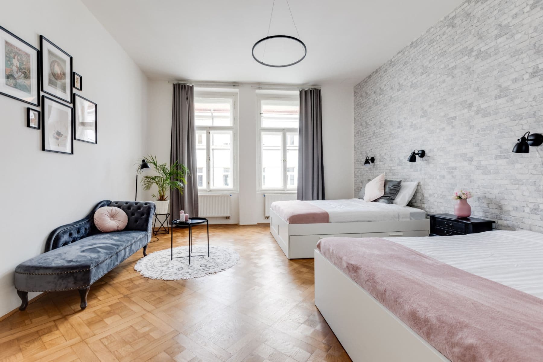 flat to rent, 55 m², Lublaňská, Prague, Prague