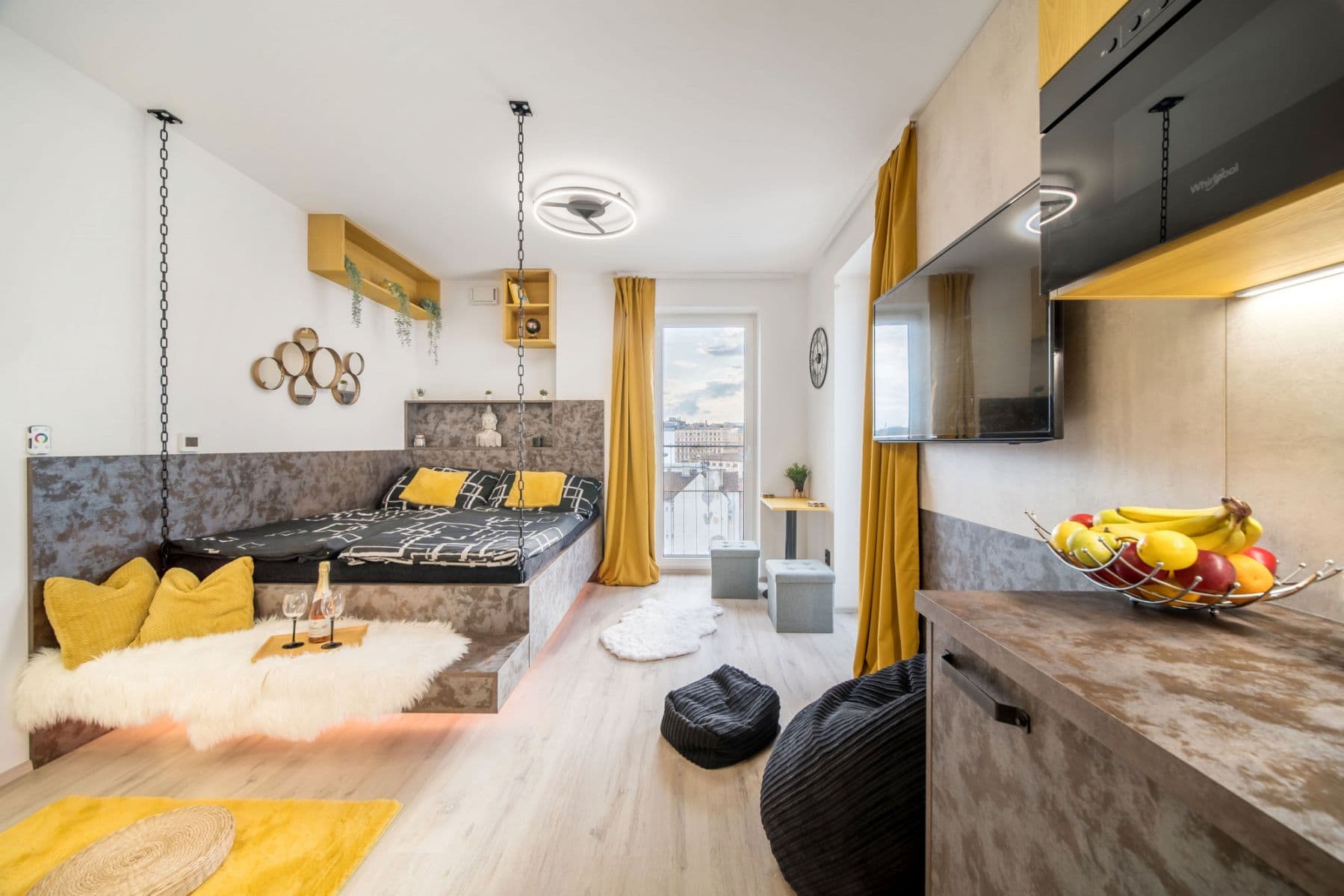 flat to rent, 32 m², Křenová, Brno, Jihomoravský Region