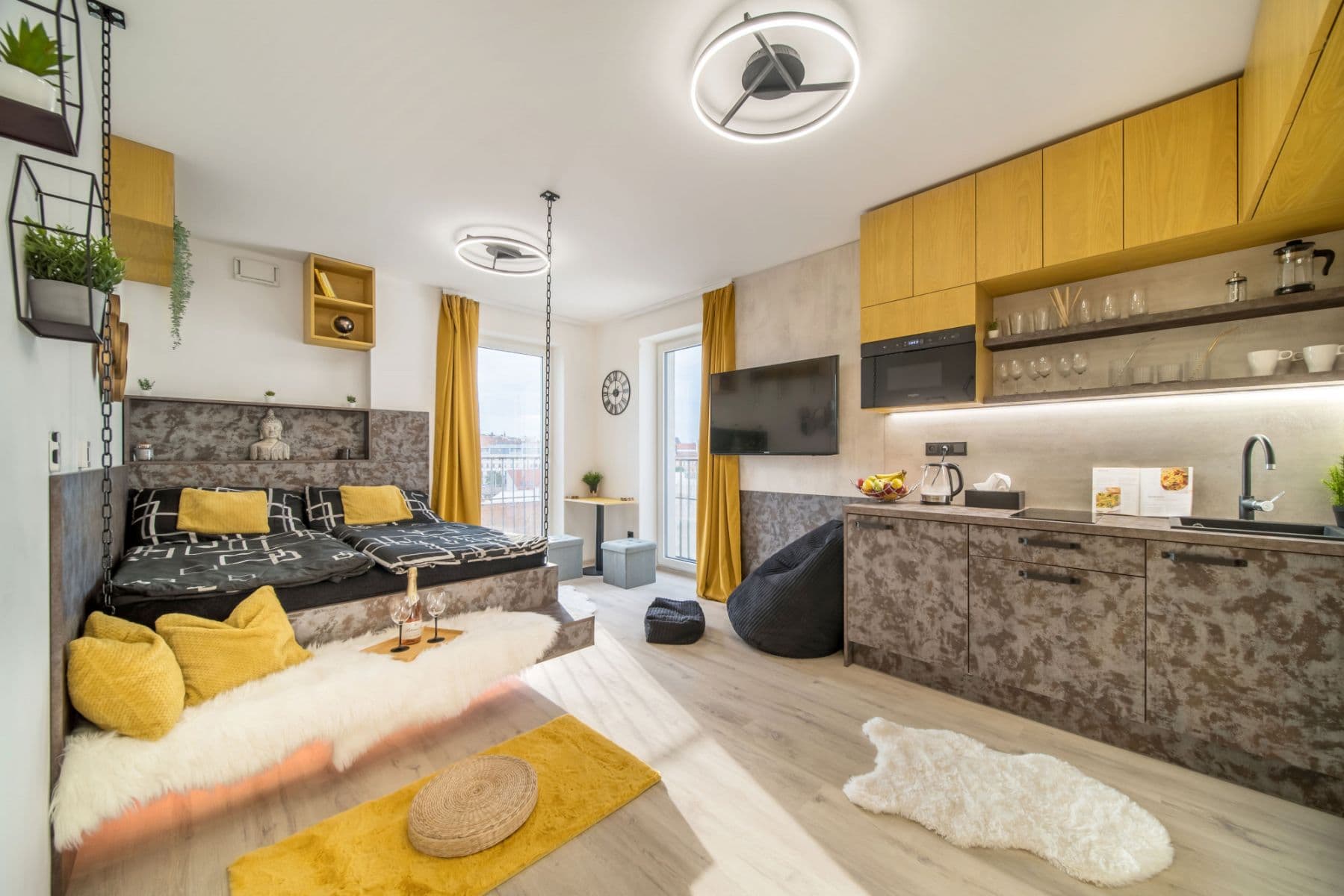 flat to rent, 32 m², Křenová, Brno, Jihomoravský Region