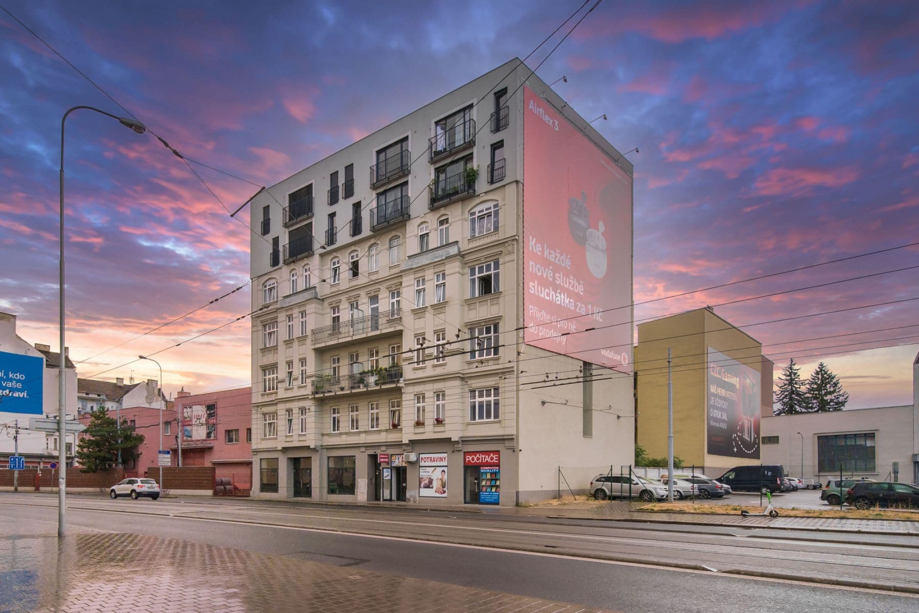 flat to rent, 32 m², Křenová, Brno, Jihomoravský Region