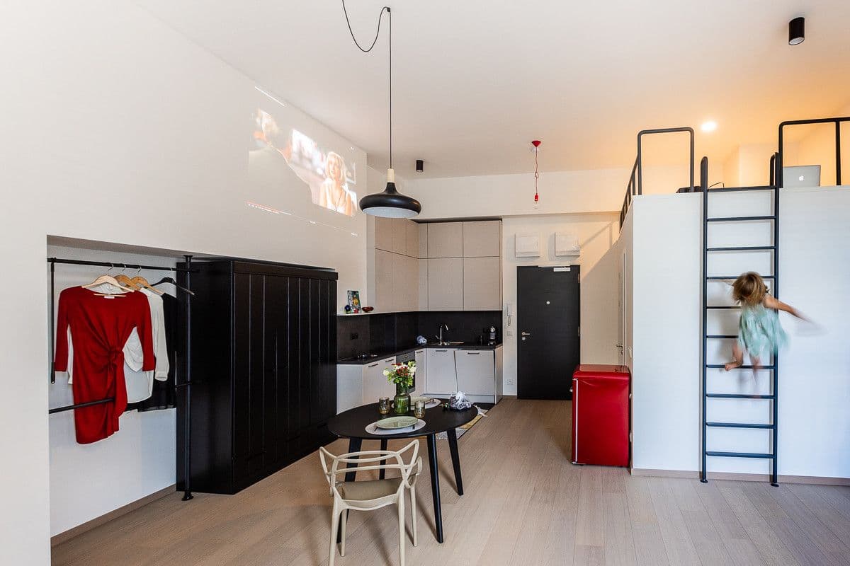 flat to rent, 49 m², V Háji, Prague, Prague