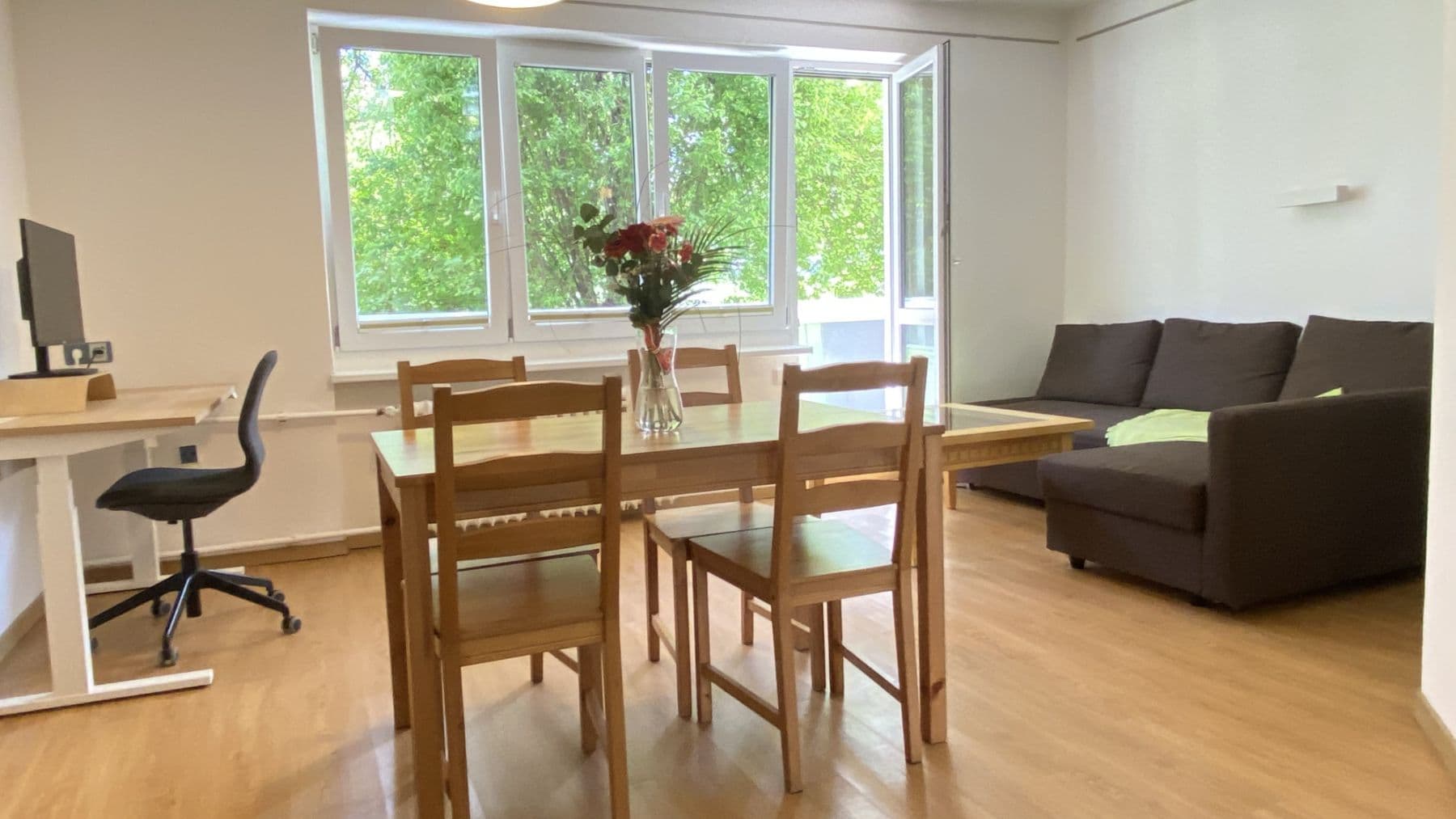 flat to rent, 52 m², Hrusická, Prague, Prague