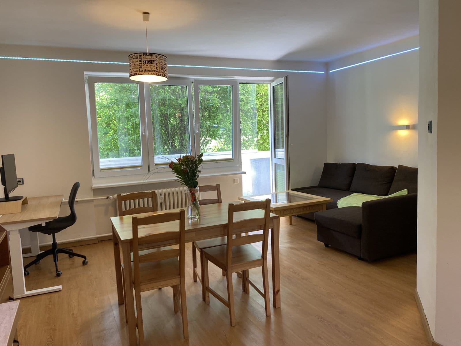 flat to rent, 52 m², Hrusická, Prague, Prague