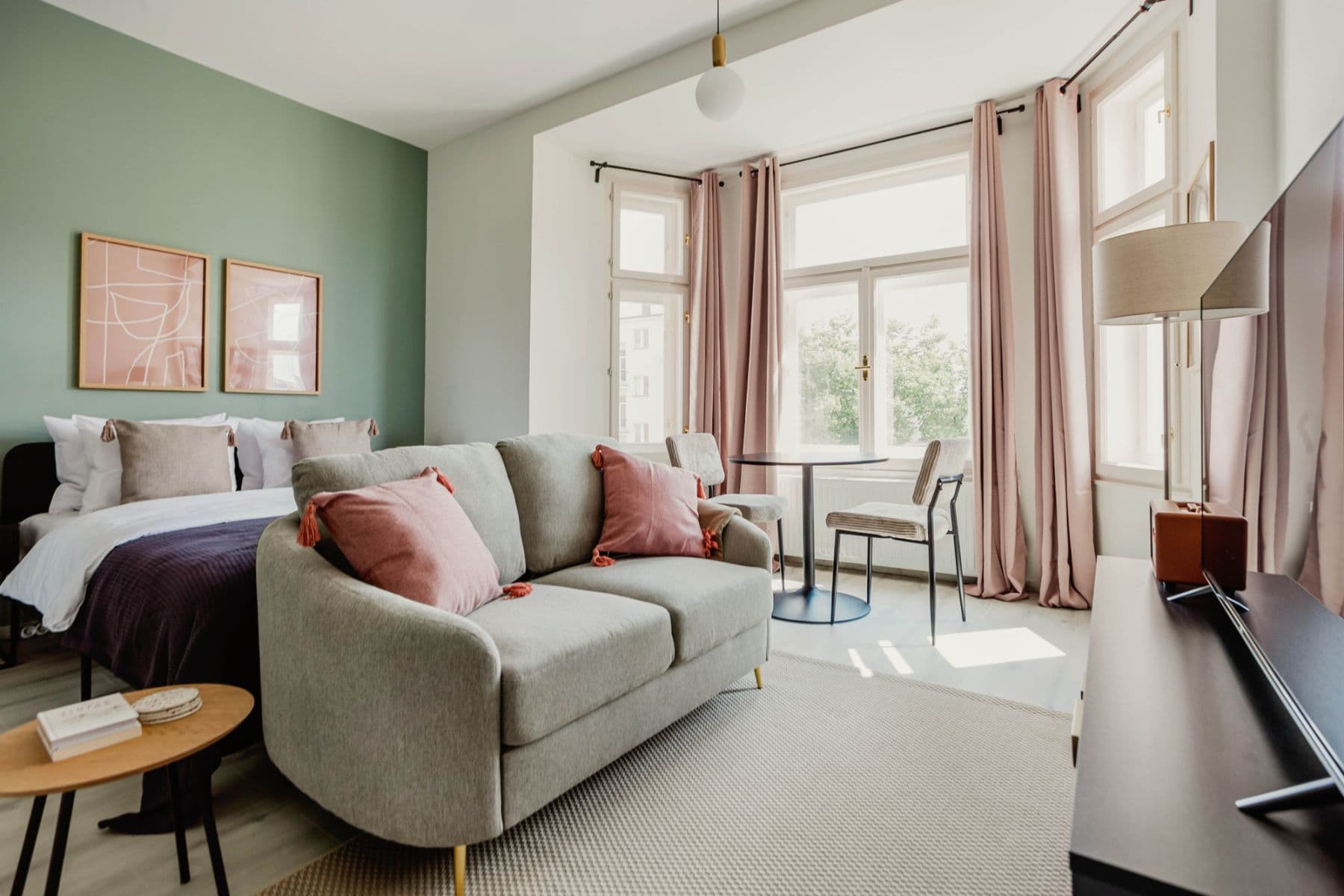 flat to rent, 35 m², Rostovská, Prague, Prague