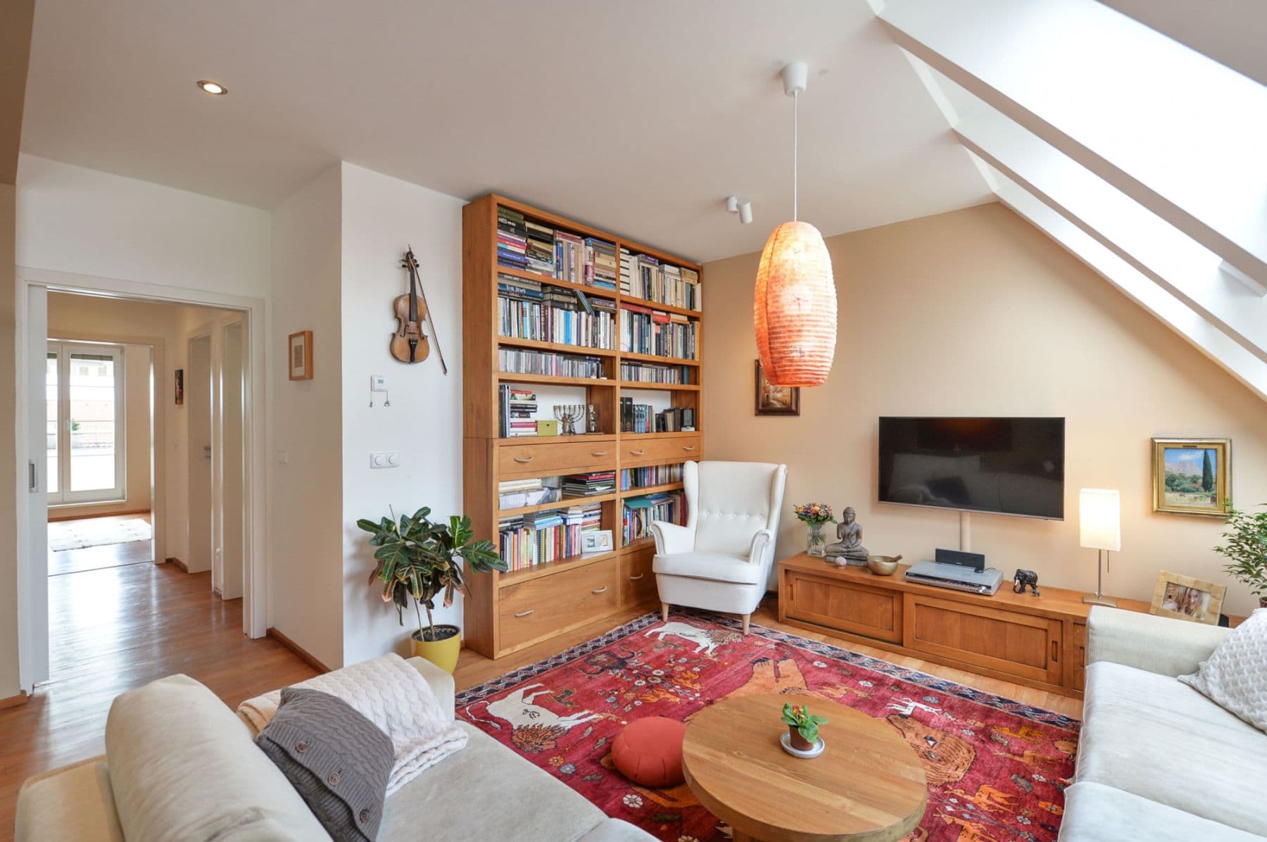 flat to rent, 78 m², Varšavská, Prague, Prague