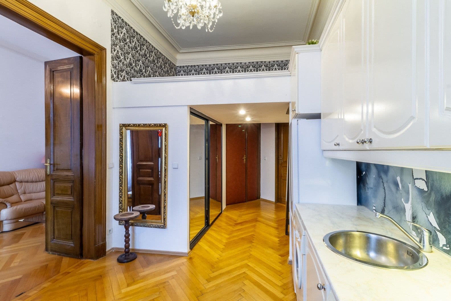 flat to rent, 45 m², Za Poříčskou bránou, Prague, Prague