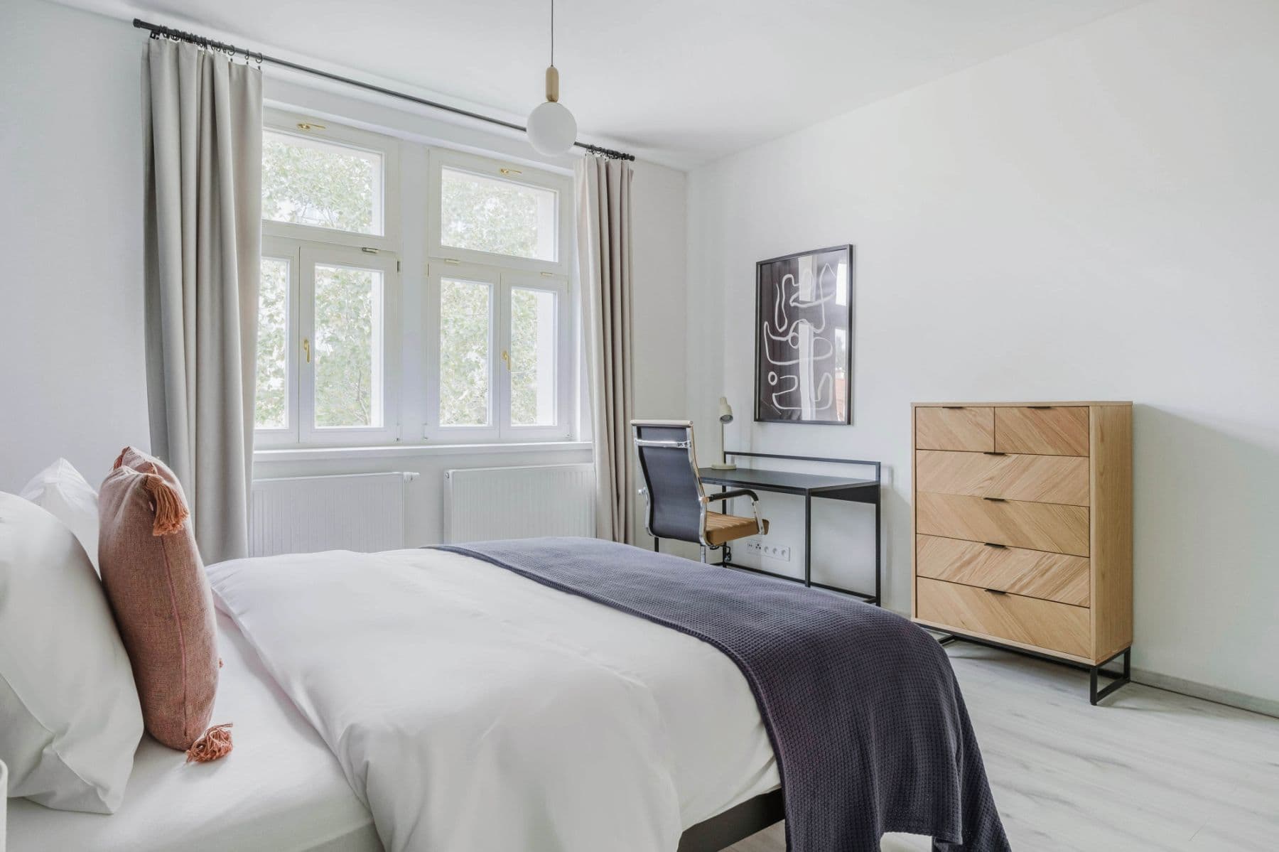 flat to rent, 50 m², Rostovská, Prague, Prague