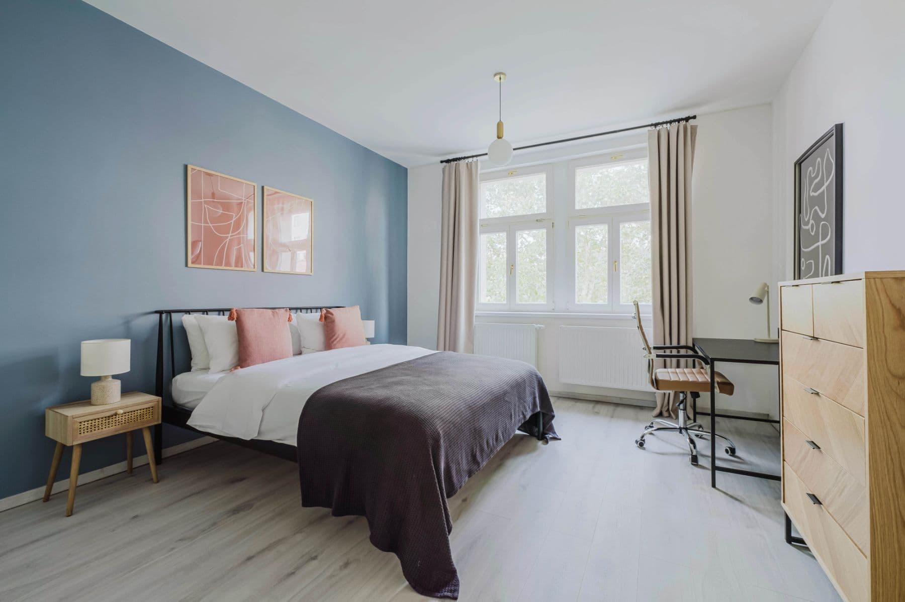 flat to rent, 50 m², Rostovská, Prague, Prague