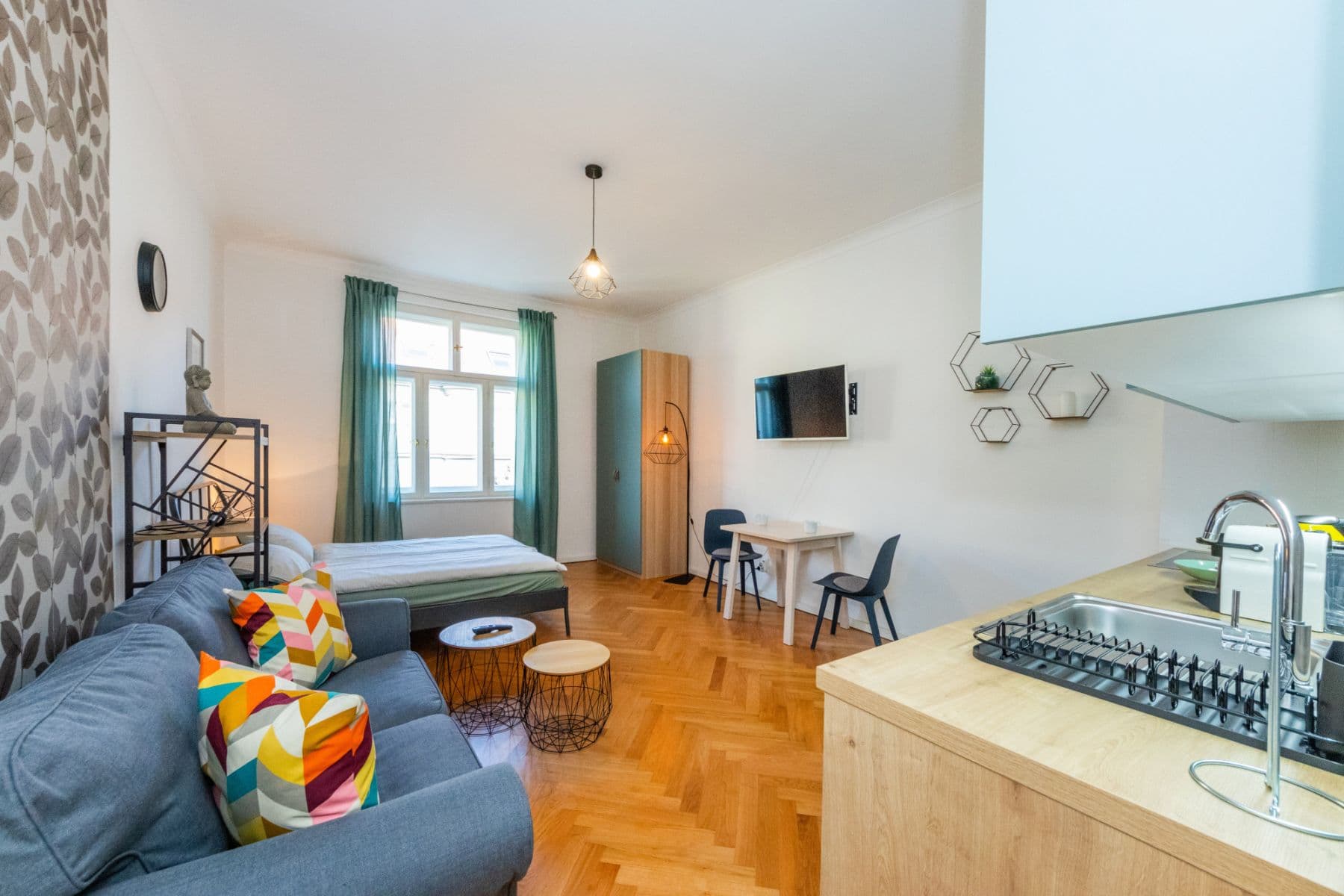flat to rent, 36 m², Slavíkova, Prague, Prague