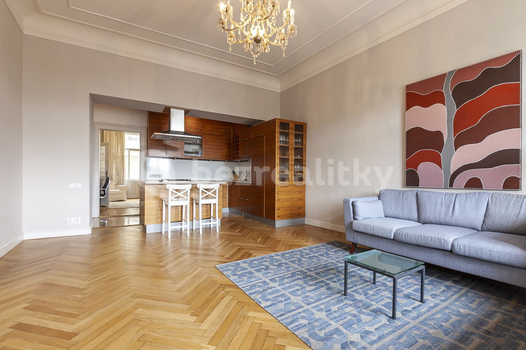 flat to rent, 105 m², Masarykovo nábřeží, Prague, Prague
