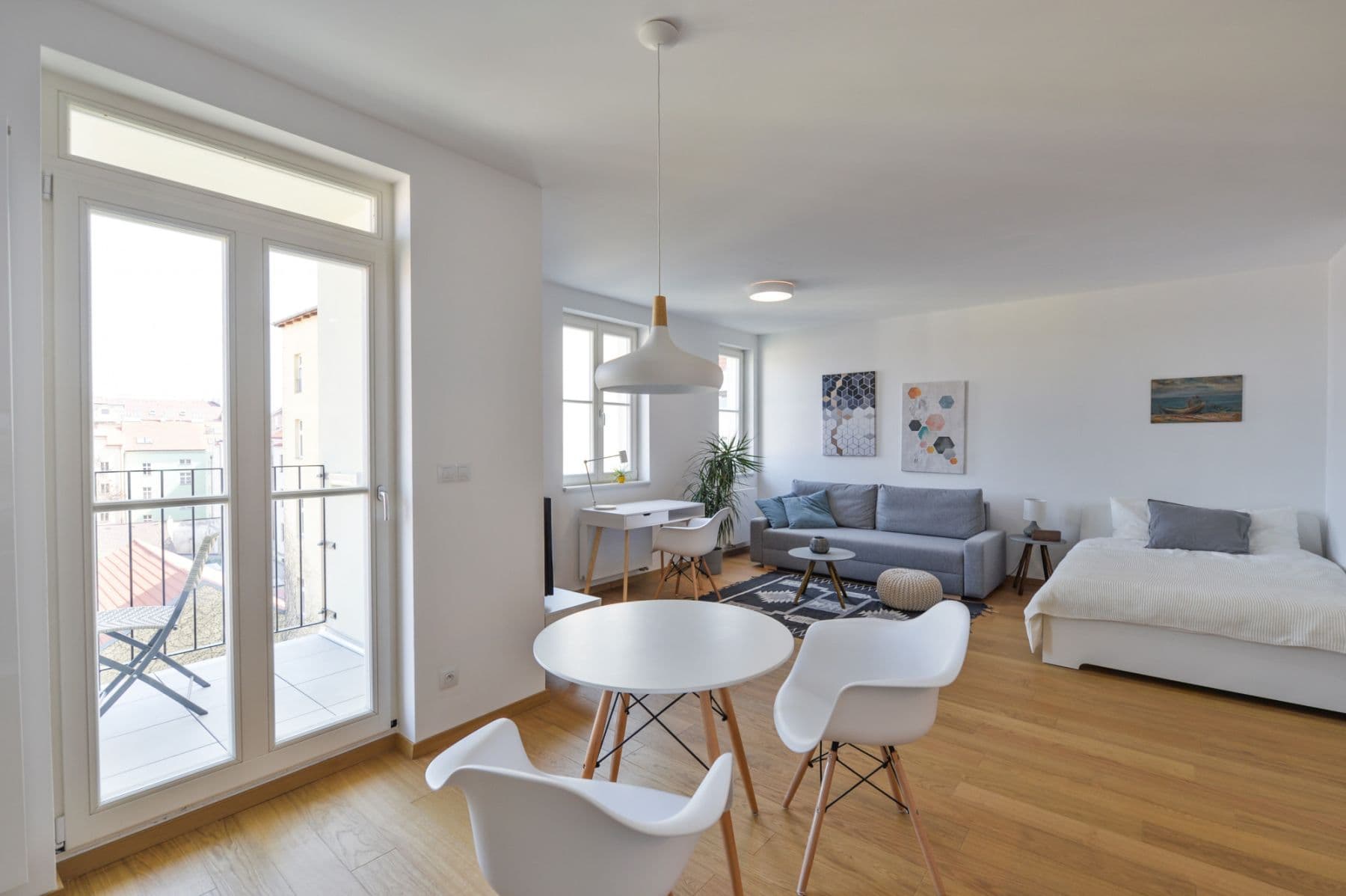 flat to rent, 42 m², Krásova, Prague, Prague