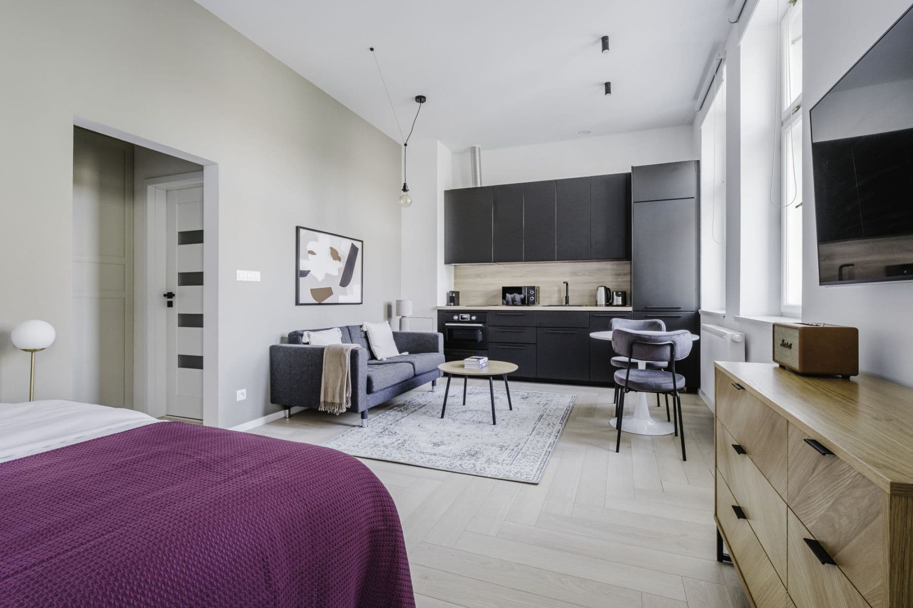 flat to rent, 36 m², Bořivojova, Prague, Prague