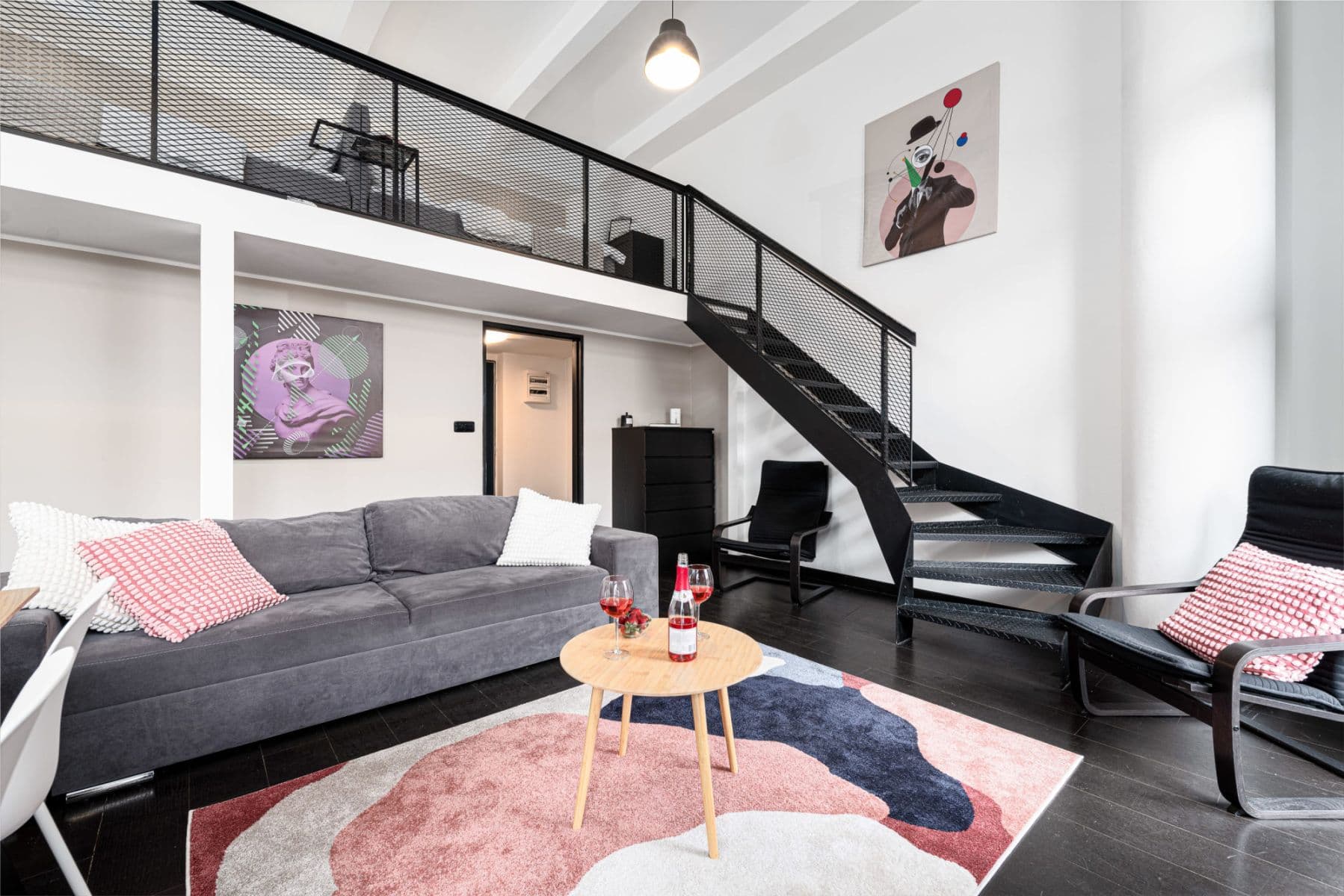 flat to rent, 70 m², Křižíkova, Prague, Prague