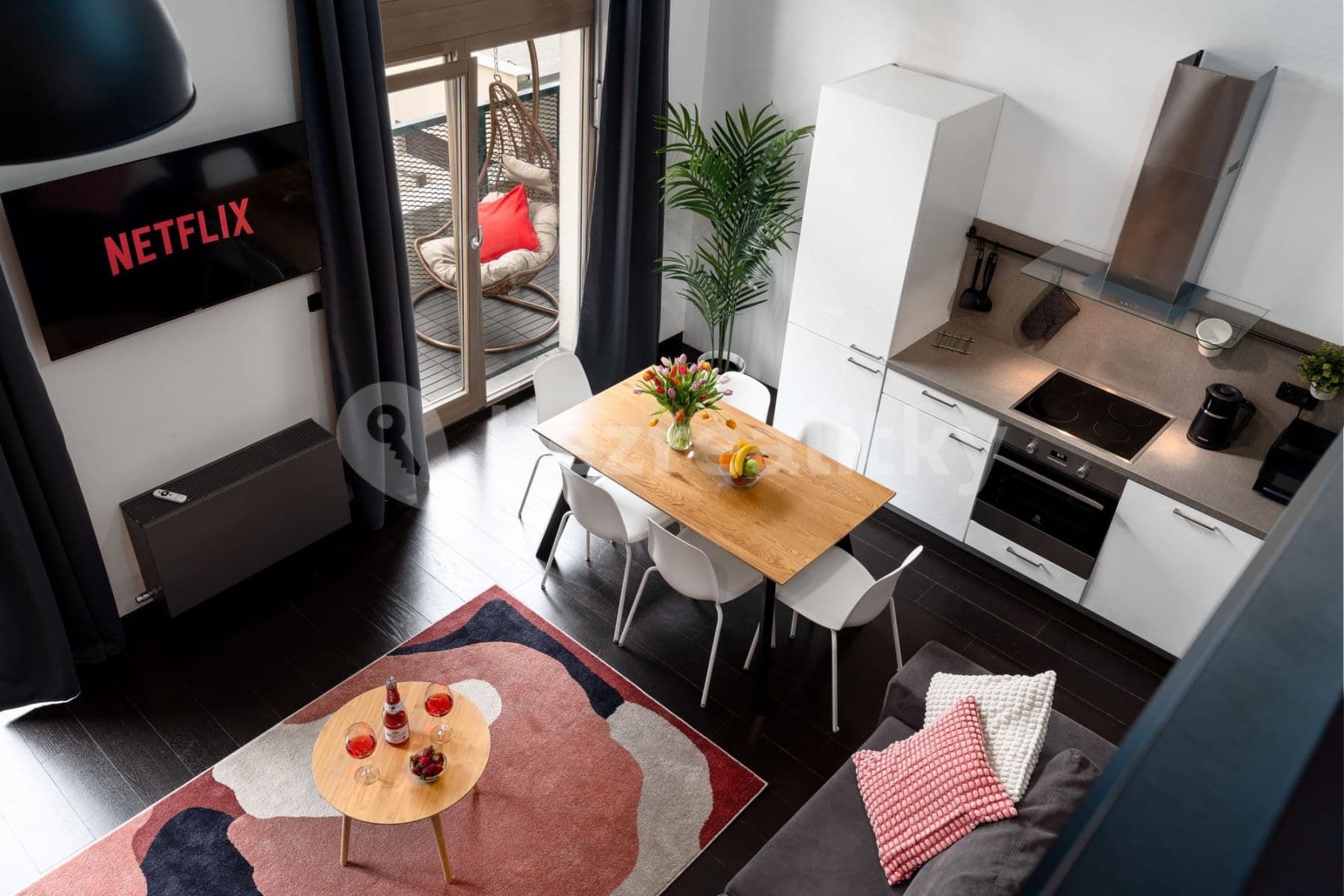 flat to rent, 70 m², Křižíkova, Prague, Prague