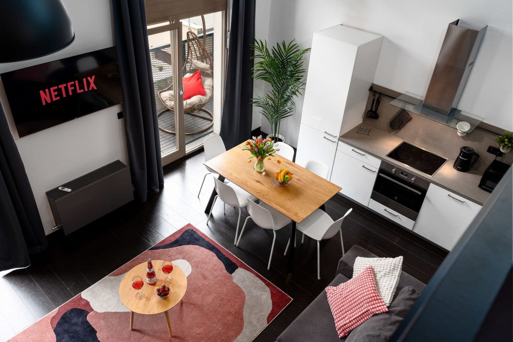 flat to rent, 70 m², Křižíkova, Prague, Prague