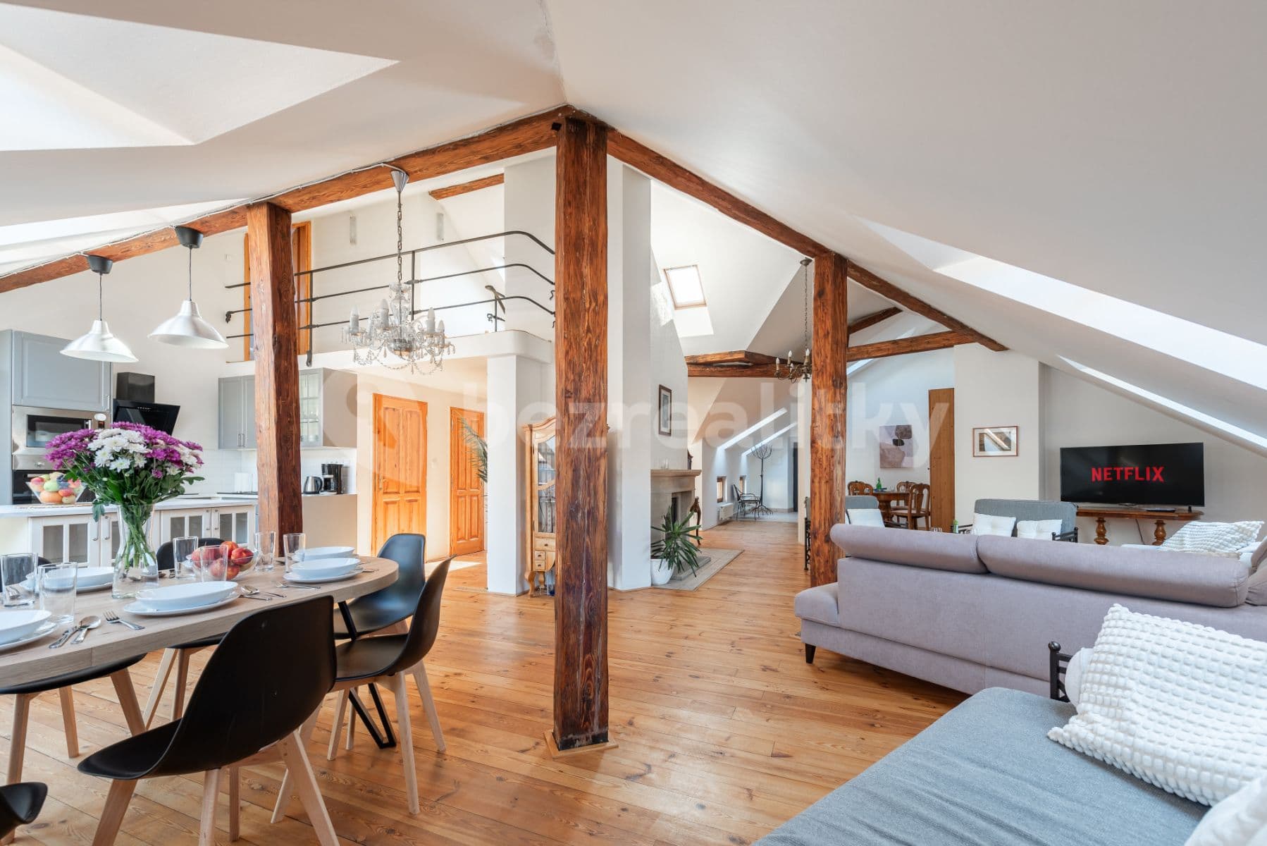flat to rent, 80 m², Pštrossova, Prague, Prague
