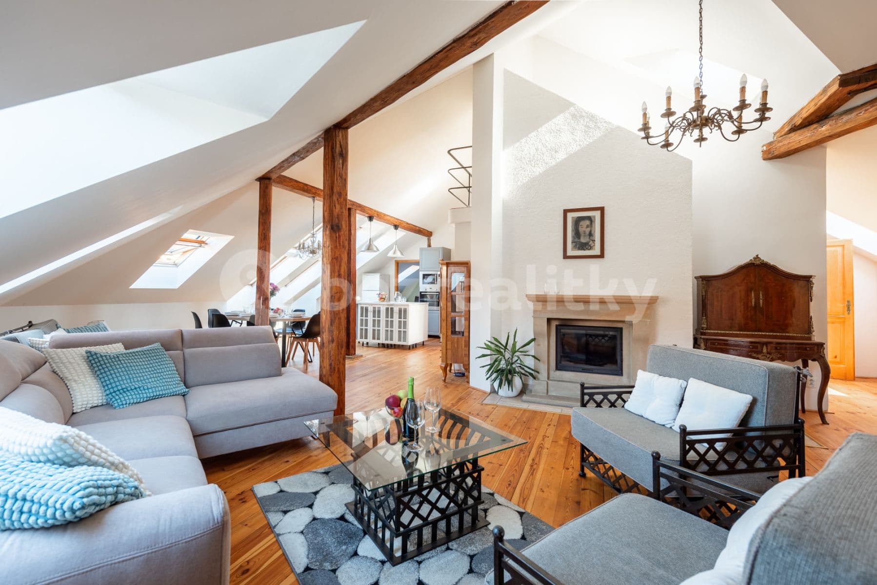 flat to rent, 80 m², Pštrossova, Prague, Prague