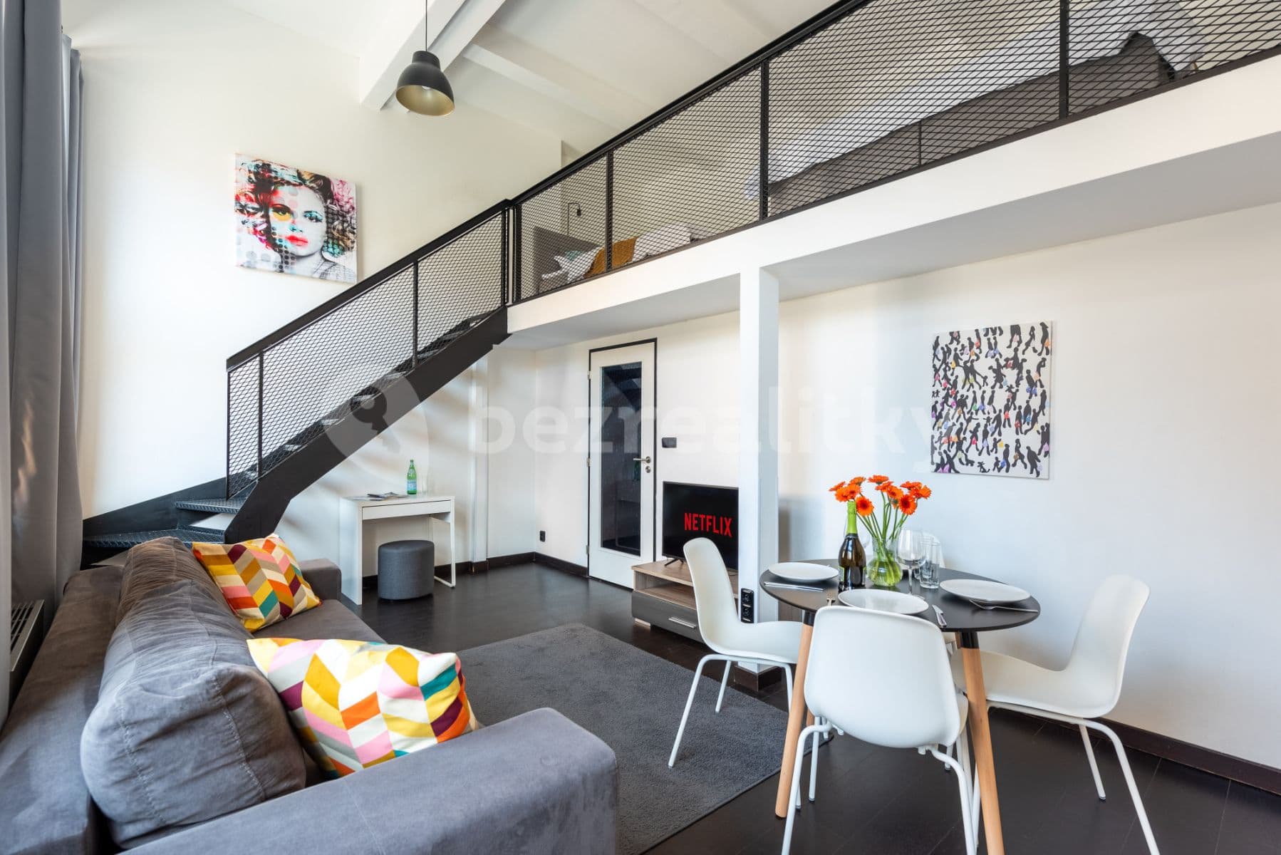 flat to rent, 65 m², Křižíkova, Prague, Prague