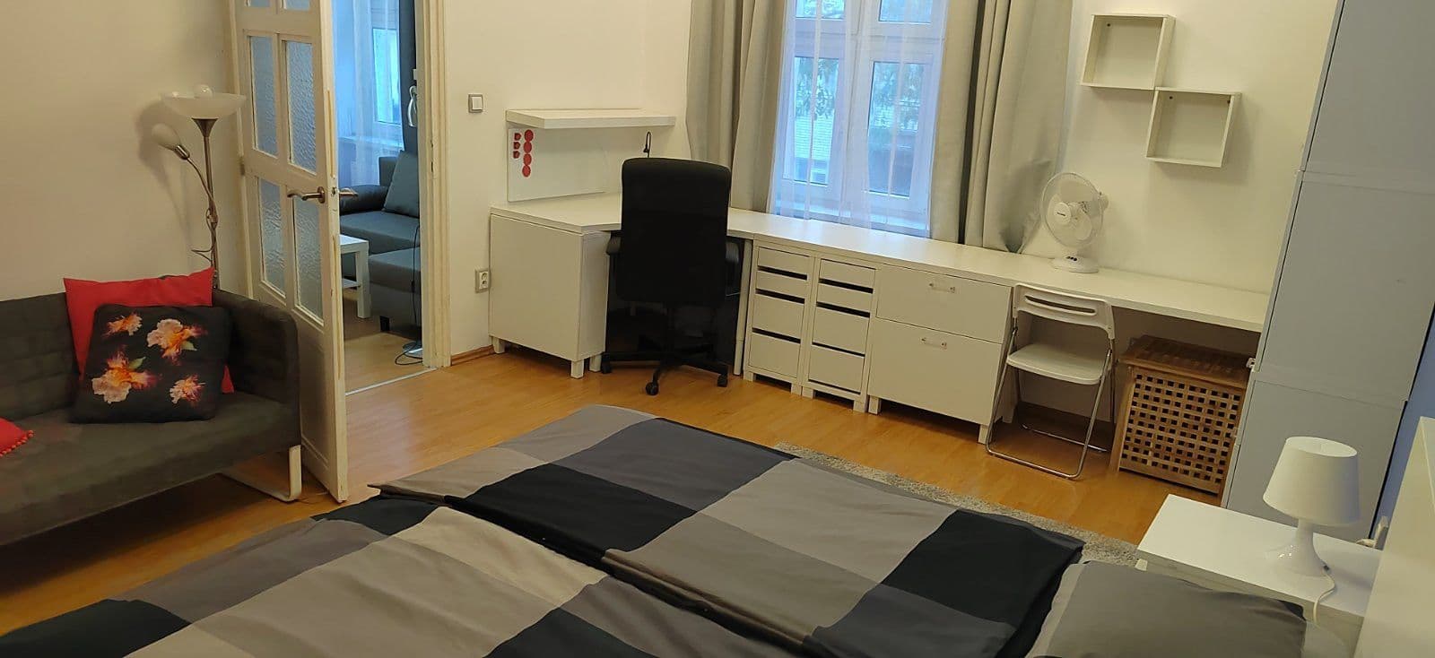 flat to rent, 55 m², Baranova, Prague, Prague
