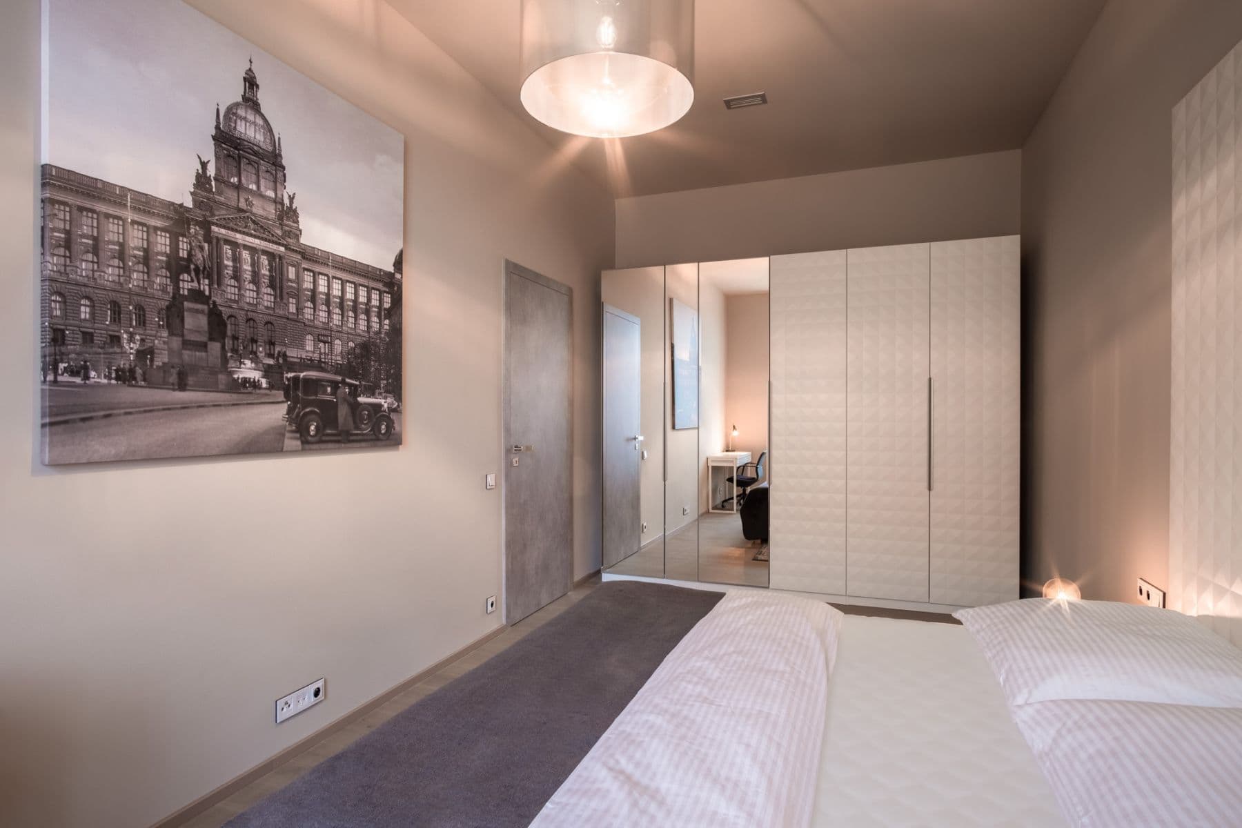 flat to rent, 47 m², Římská, Prague, Prague