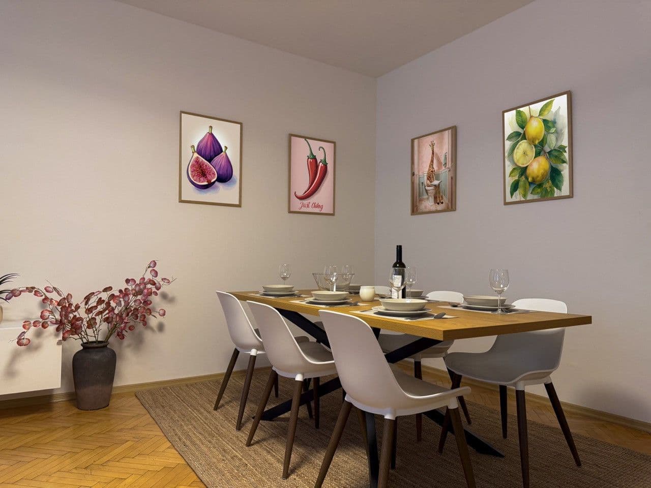 flat to rent, 100 m², Londýnská, Prague, Prague