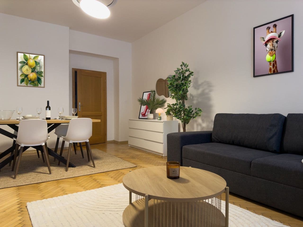 flat to rent, 100 m², Londýnská, Prague, Prague