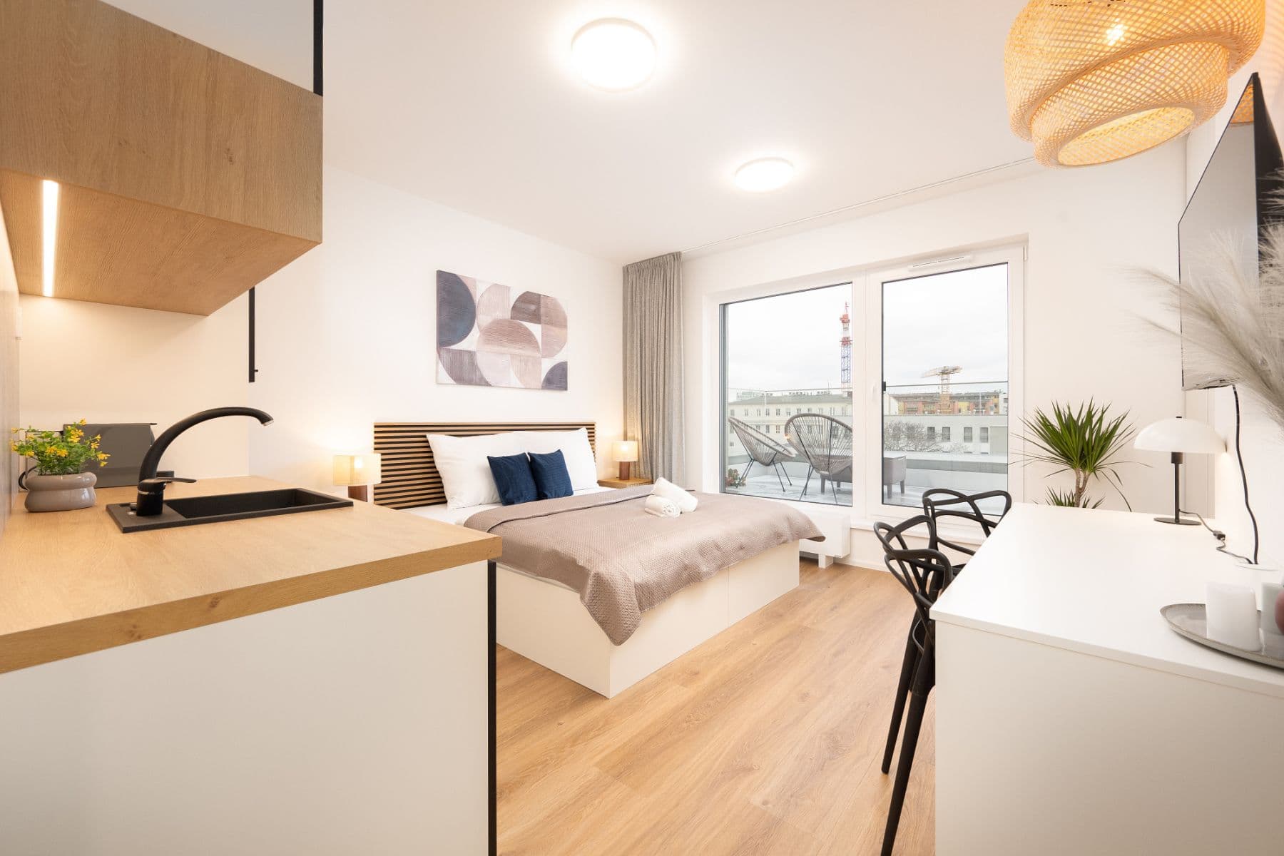 flat to rent, 39 m², Cejl, Brno, Jihomoravský Region