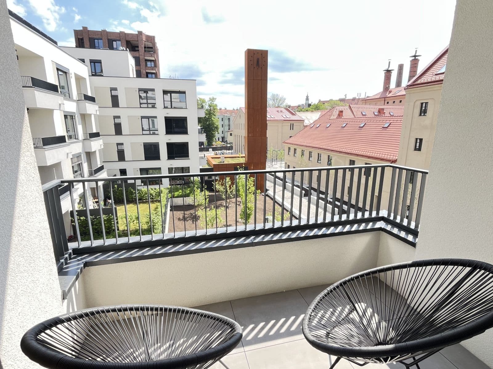 flat to rent, 43 m², Závišova, Prague, Prague