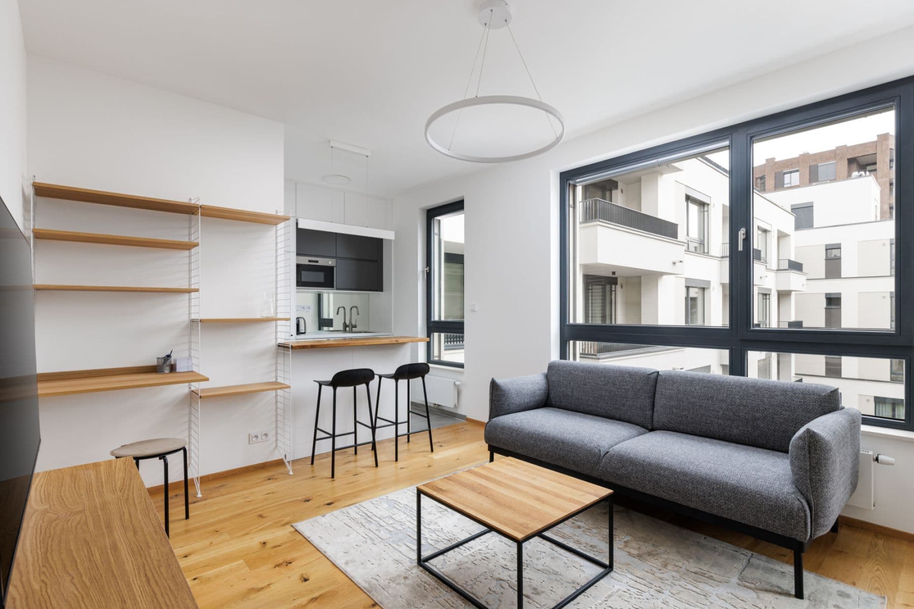 flat to rent, 43 m², Závišova, Prague, Prague