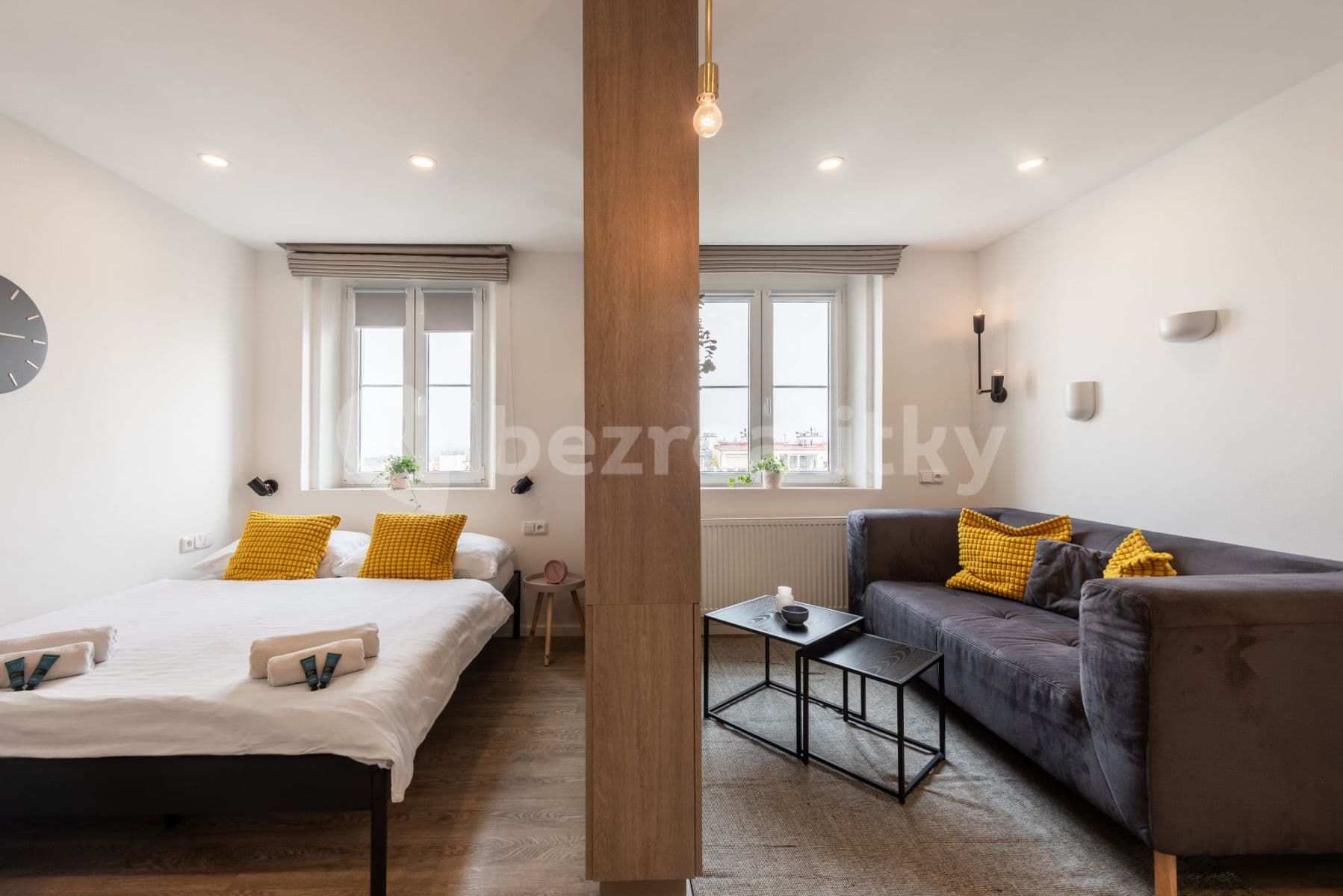 flat to rent, 30 m², Moravská, Prague, Prague