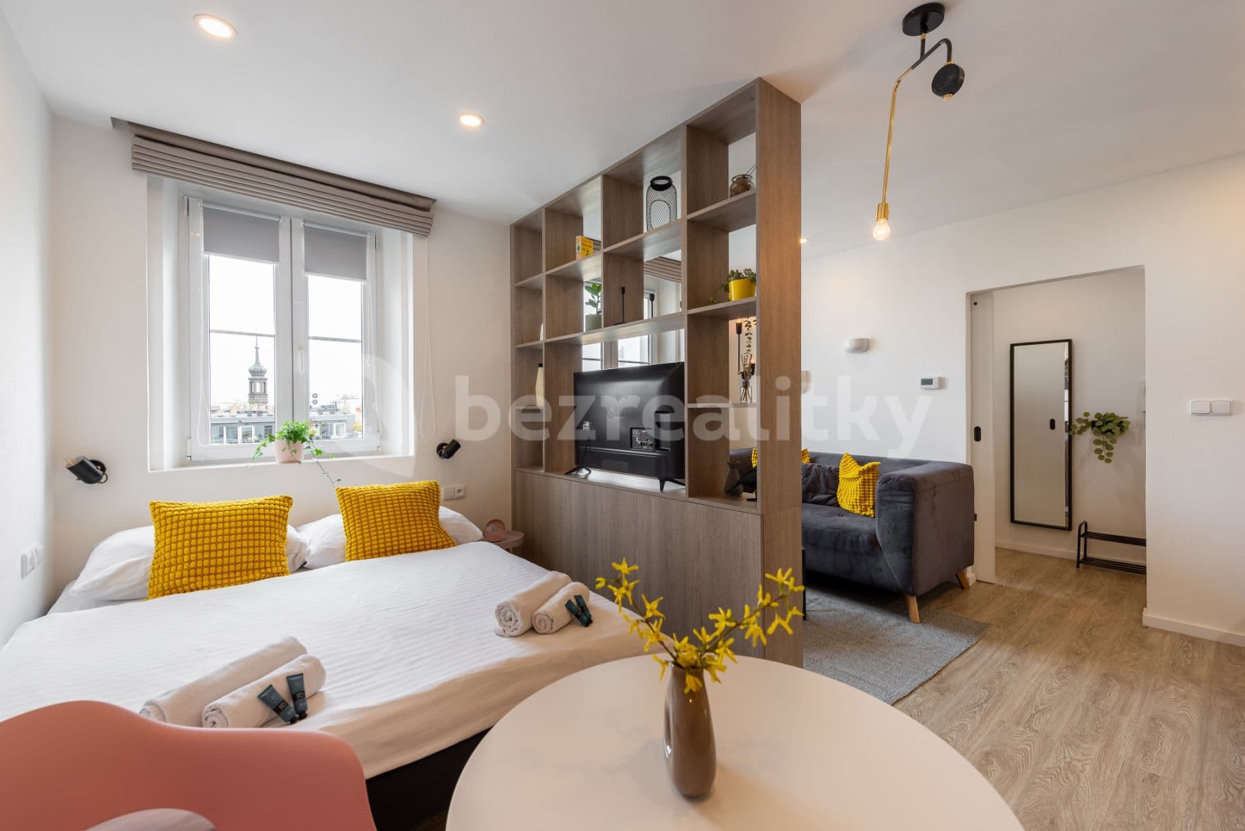 flat to rent, 30 m², Moravská, Prague, Prague