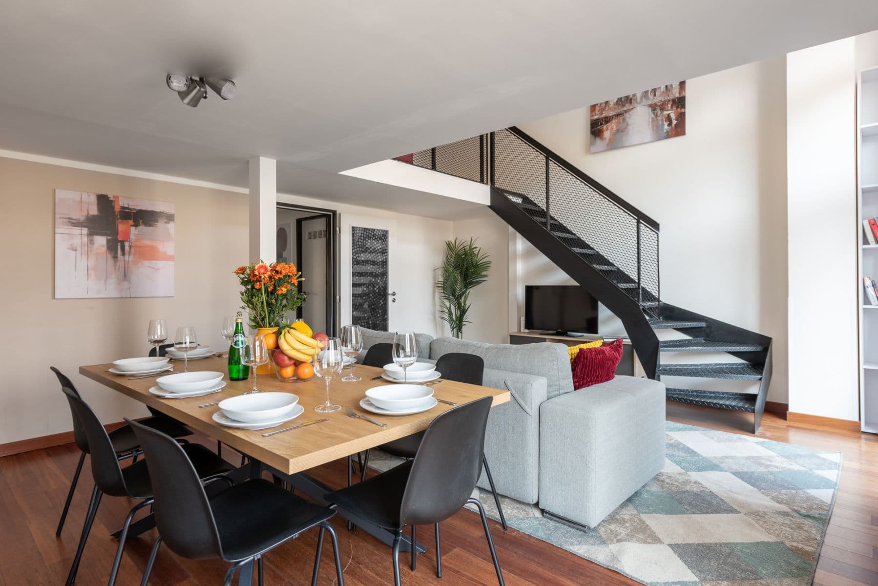 flat to rent, 143 m², Křižíkova, Prague, Prague