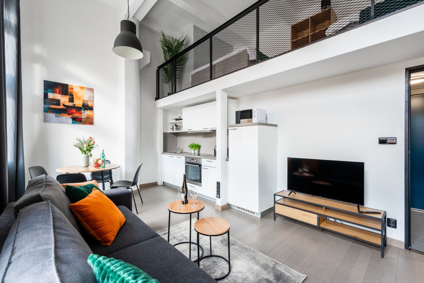 flat to rent, 70 m², Křižíkova, Prague, Prague