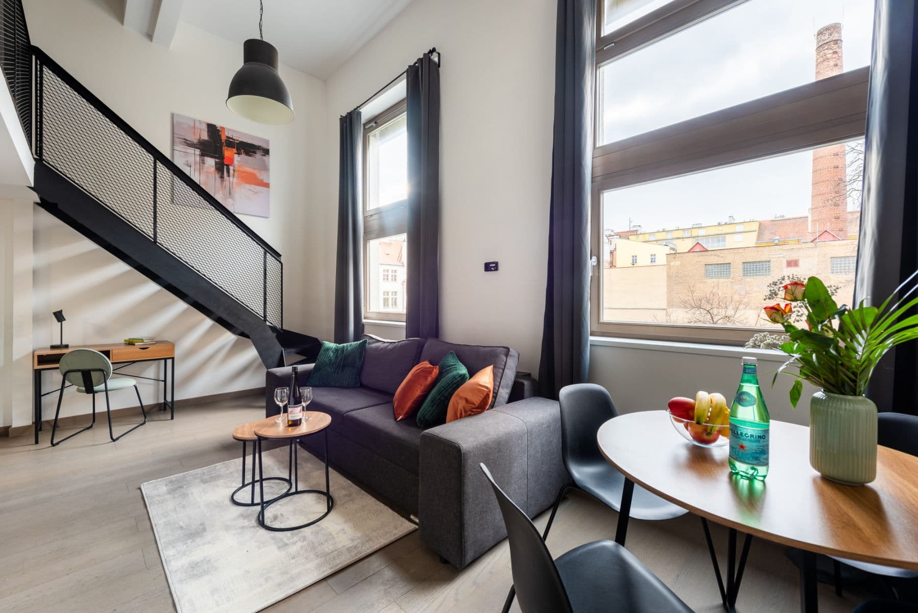 flat to rent, 70 m², Křižíkova, Prague, Prague