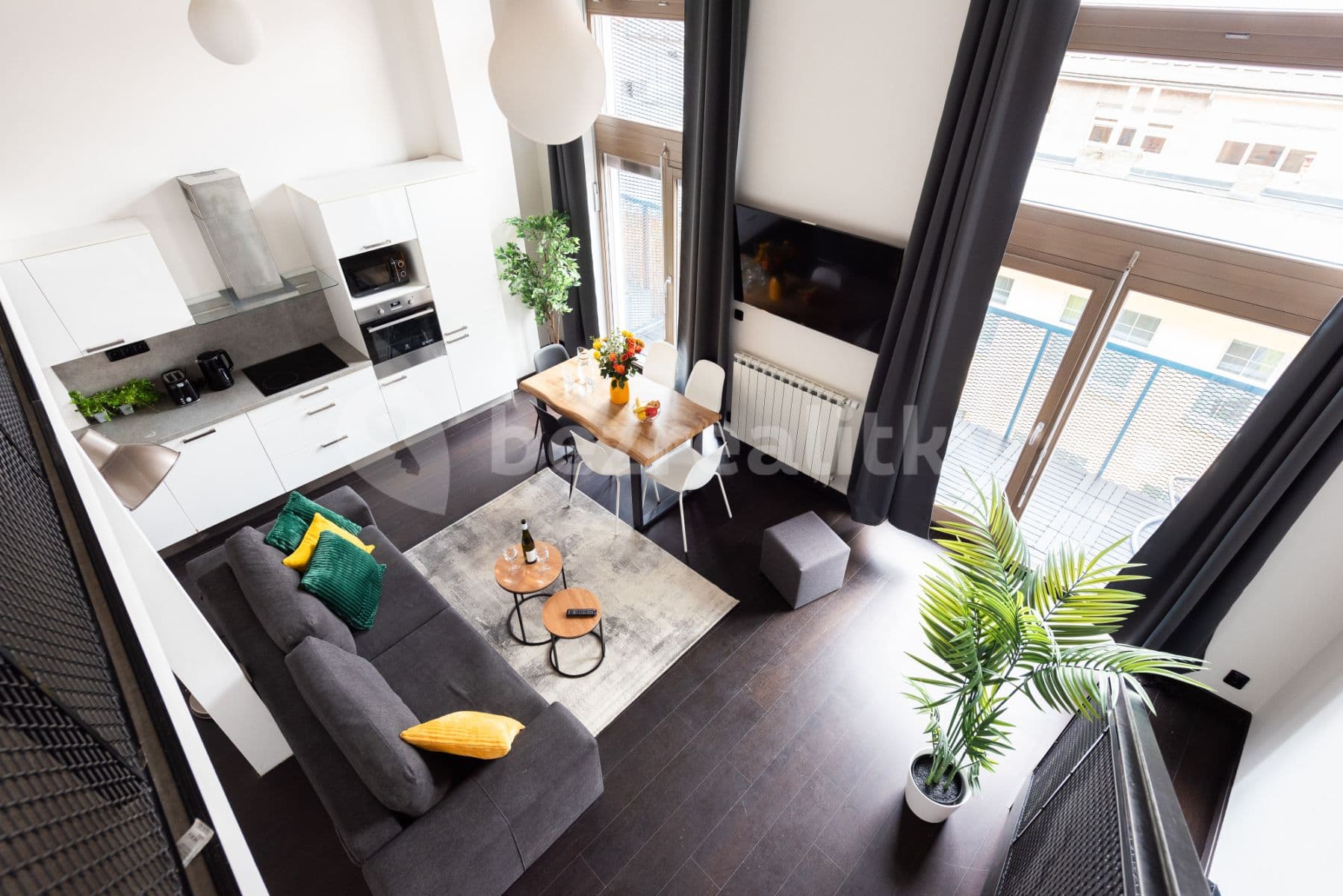 flat to rent, 72 m², Křižíkova, Prague, Prague