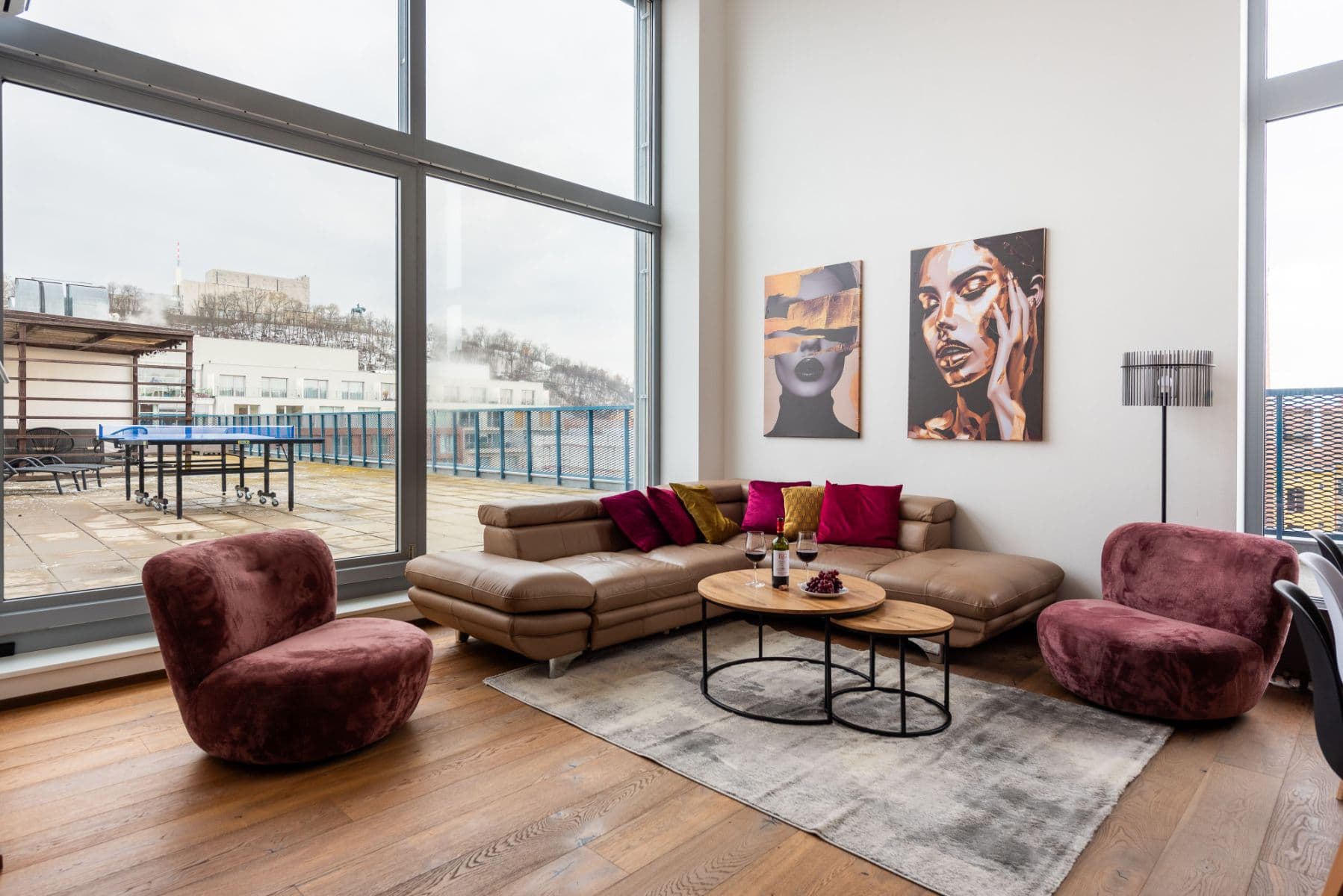 flat to rent, 150 m², Křižíkova, Prague, Prague